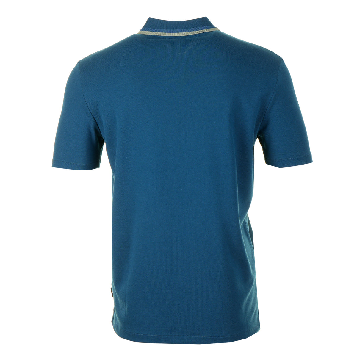 Zip Polo Shirt 47 Blue