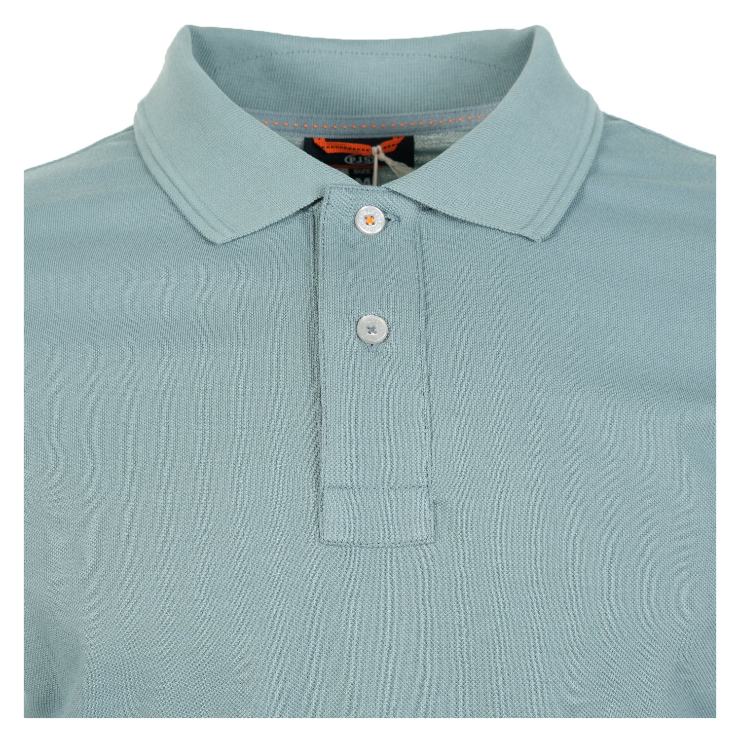 Oberon Long Sleeve Polo Puritan Grey