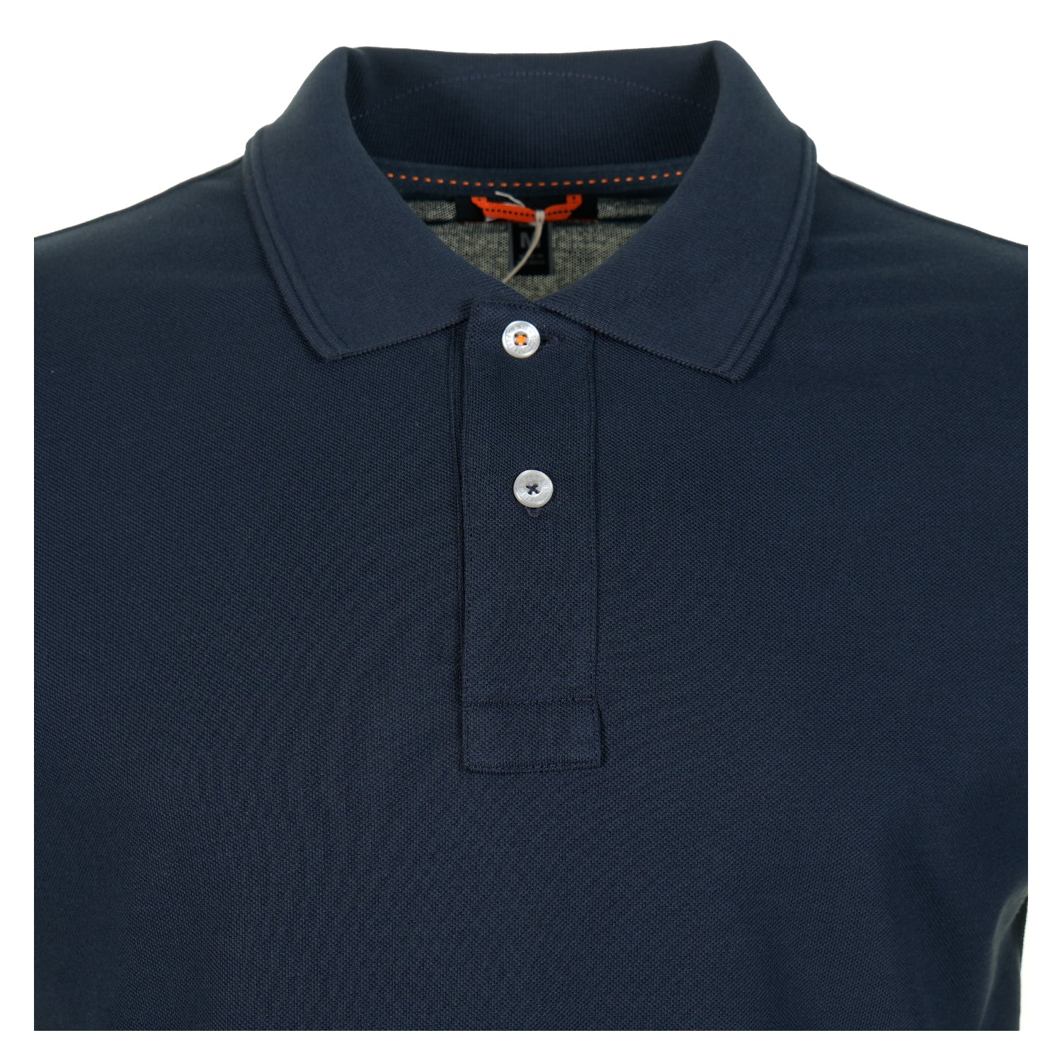 Oberon Long Sleeve Polo Blue Navy