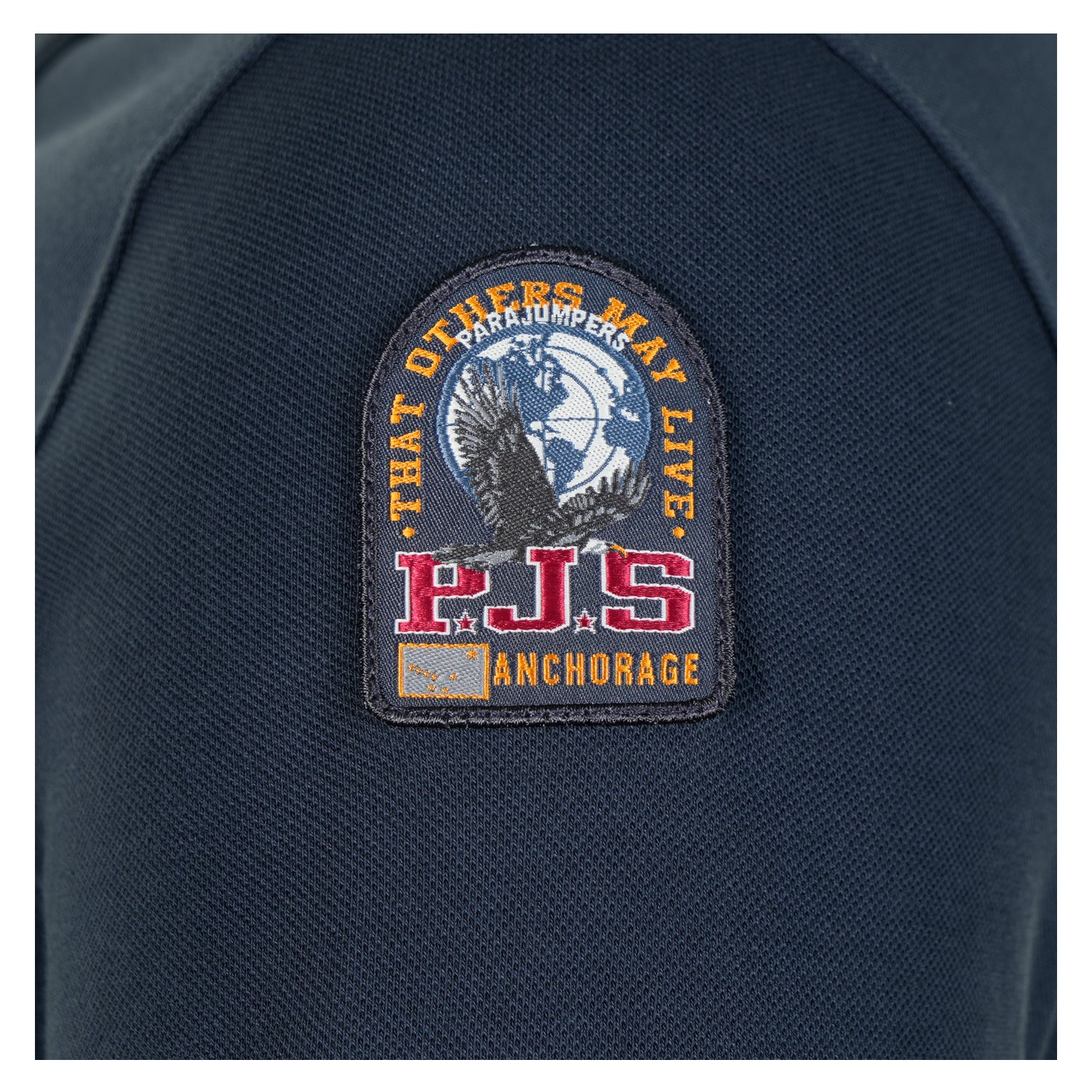 Oberon Long Sleeve Polo Blue Navy