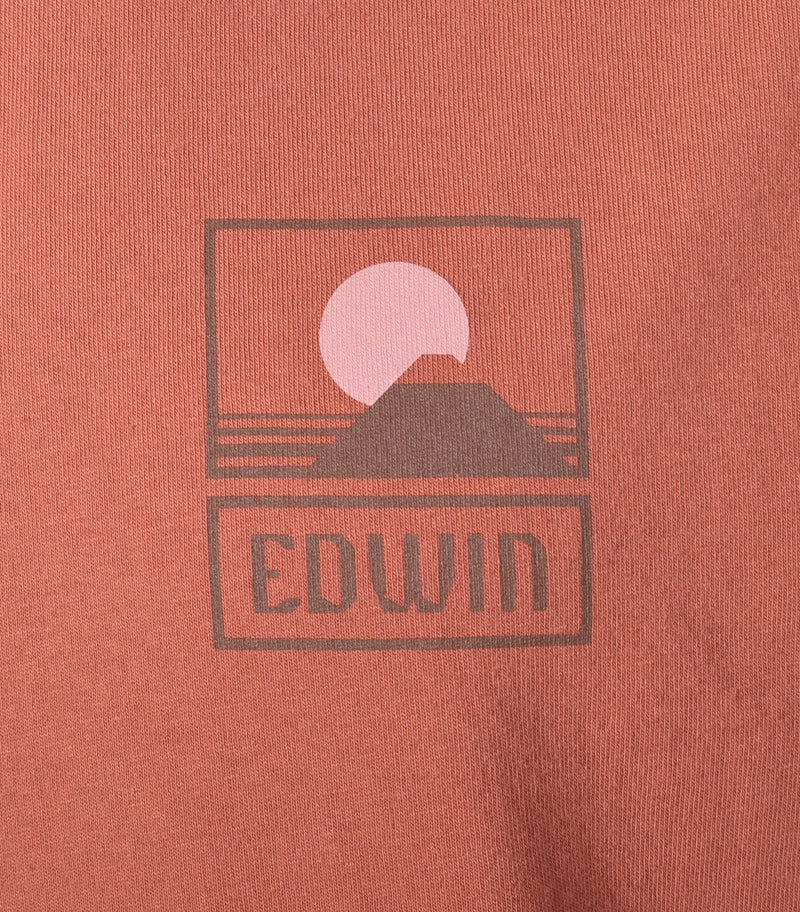 Sunset On Mt Fuji T Shirt Baked Clay