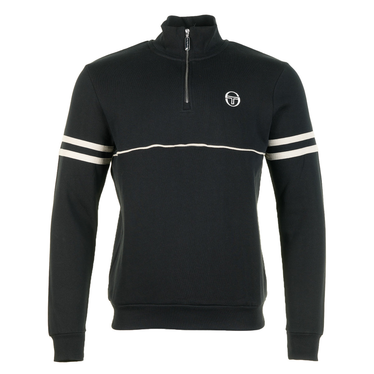 Orion 1/4 Zip Sweat Black / Peyote