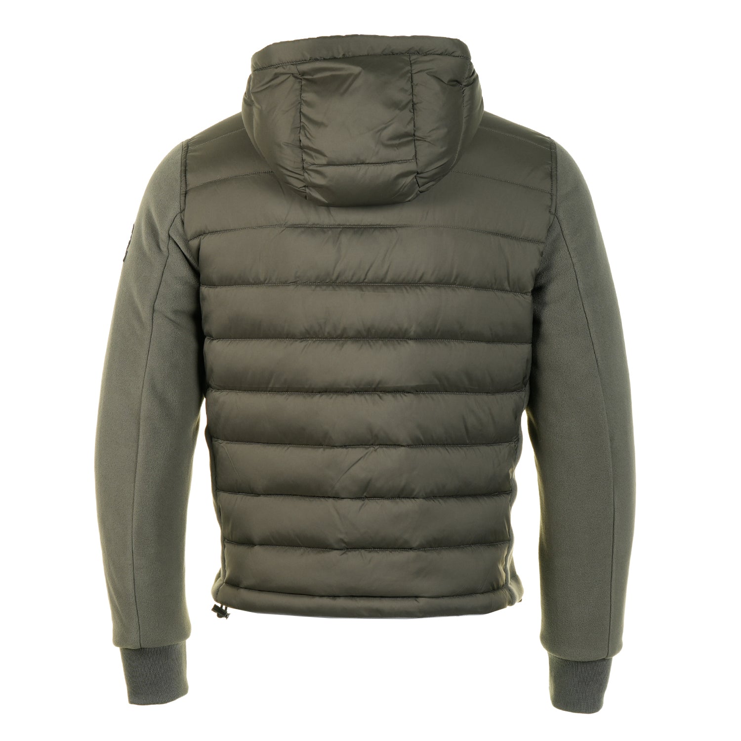 Outlander Polar Fleece Hooded Hybrid Jacket Khaki