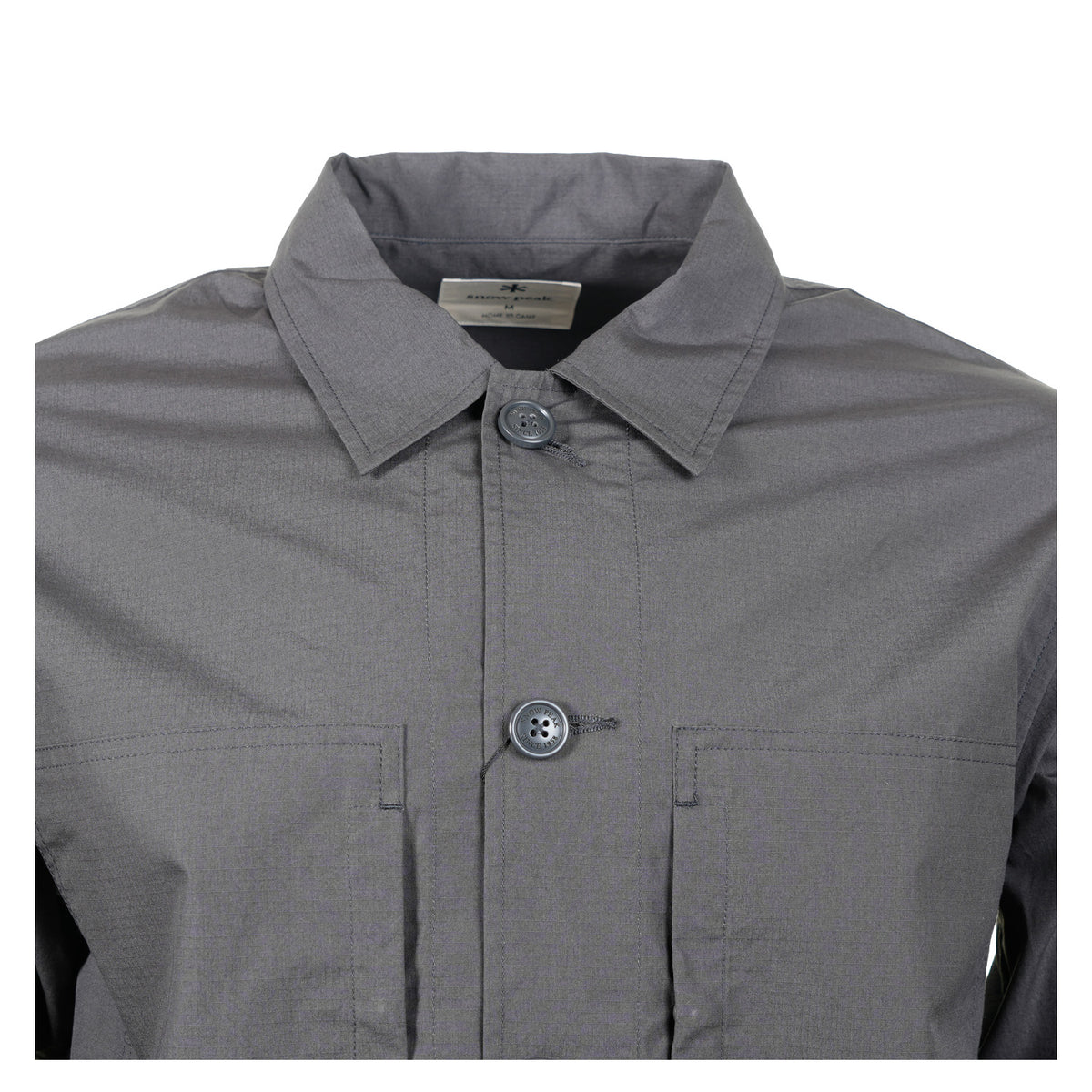 Cotton Ripstop Shirt Charcoal