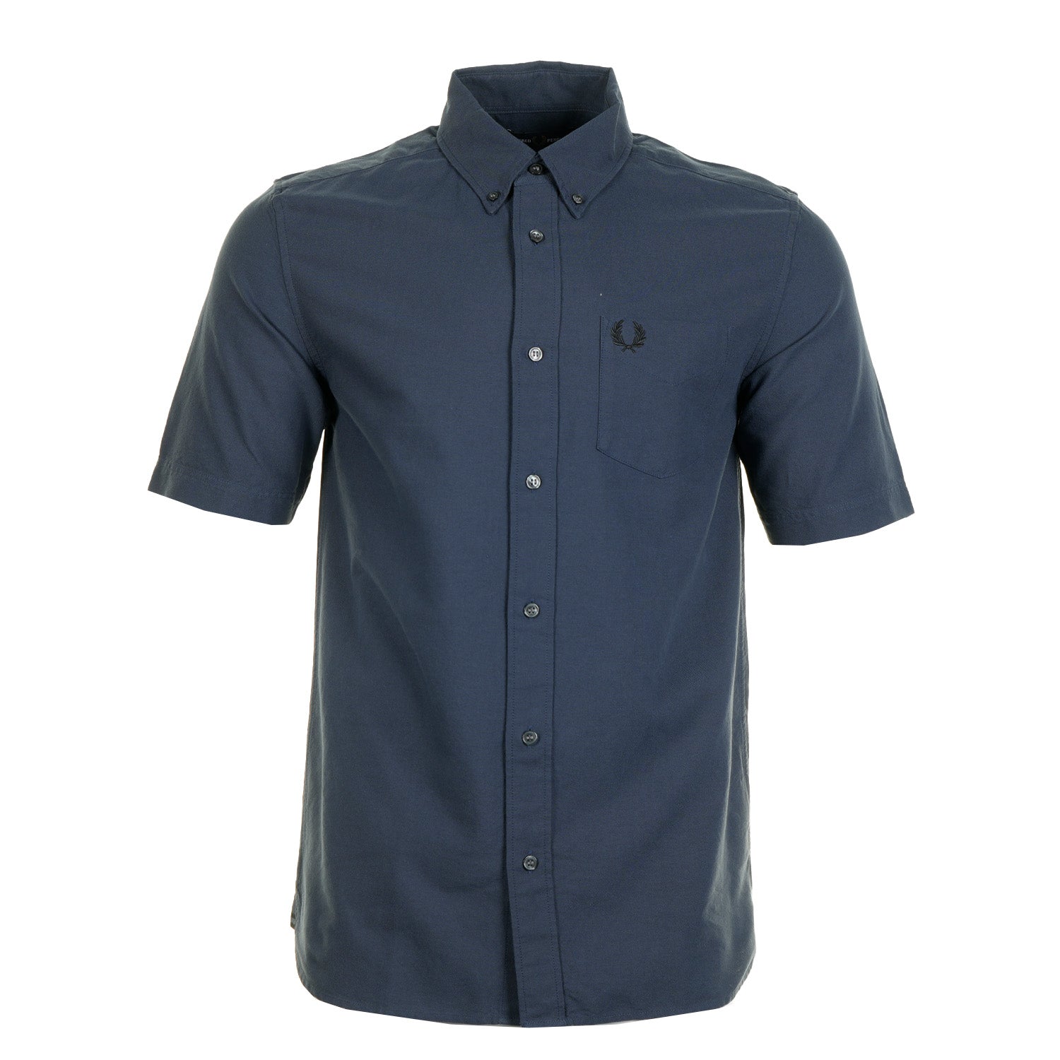 Short Sleeve Oxford Shirt Dark Airforce