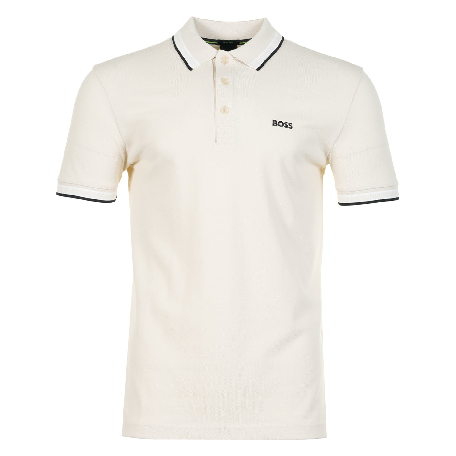 Paddy Short Sleeve Polo Shirt 133 Open White