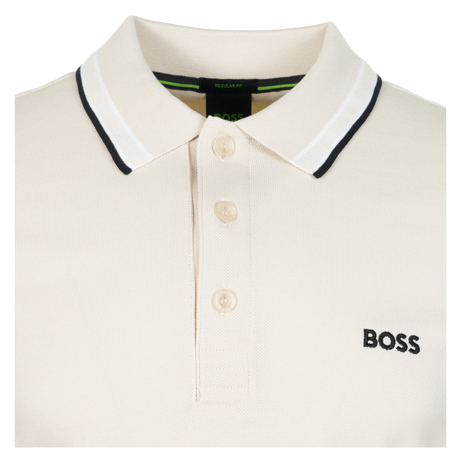 Paddy Short Sleeve Polo Shirt 133 Open White
