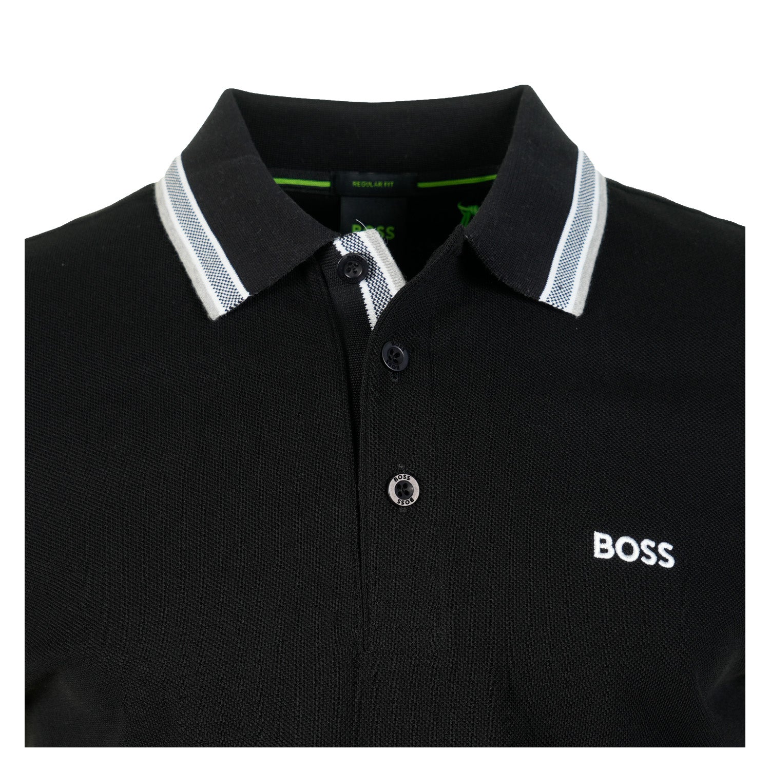 Paddy Short Sleeve Polo Shirt 001 Black