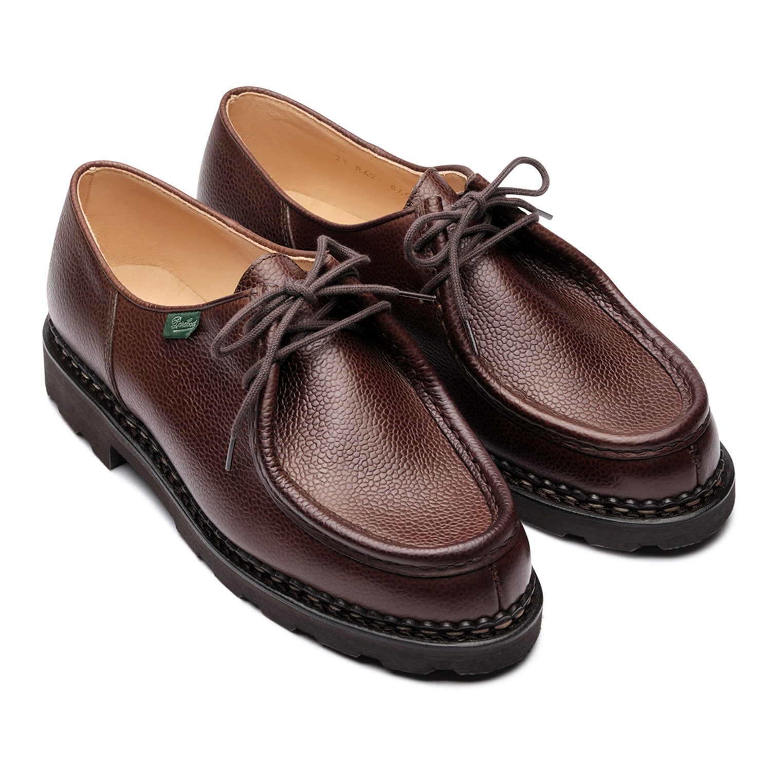 Paraboot Michael Marche Shoe Ebony Grain