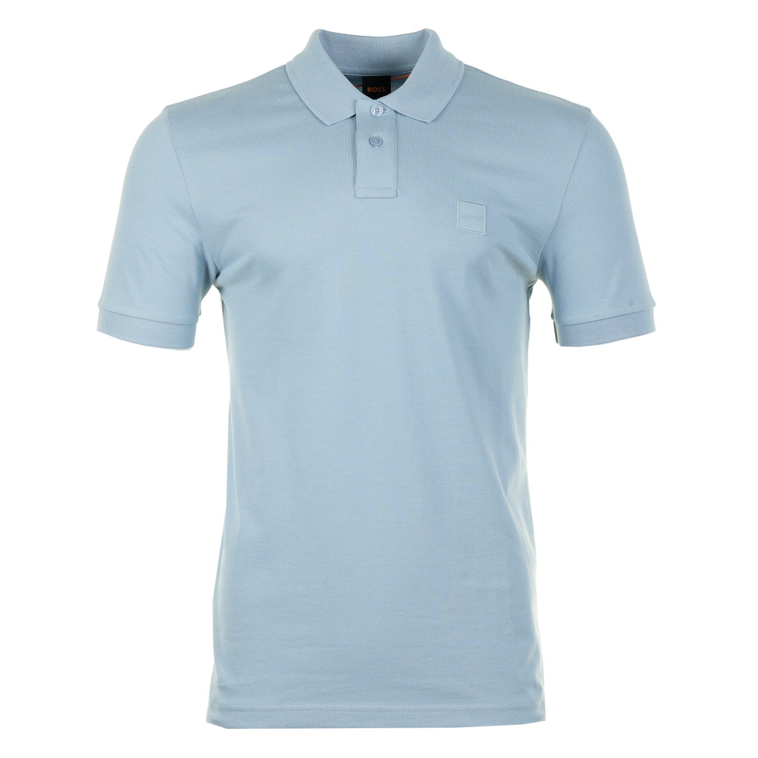 Passenger Short Sleeve Polo Shirt 458 Pastel Blue