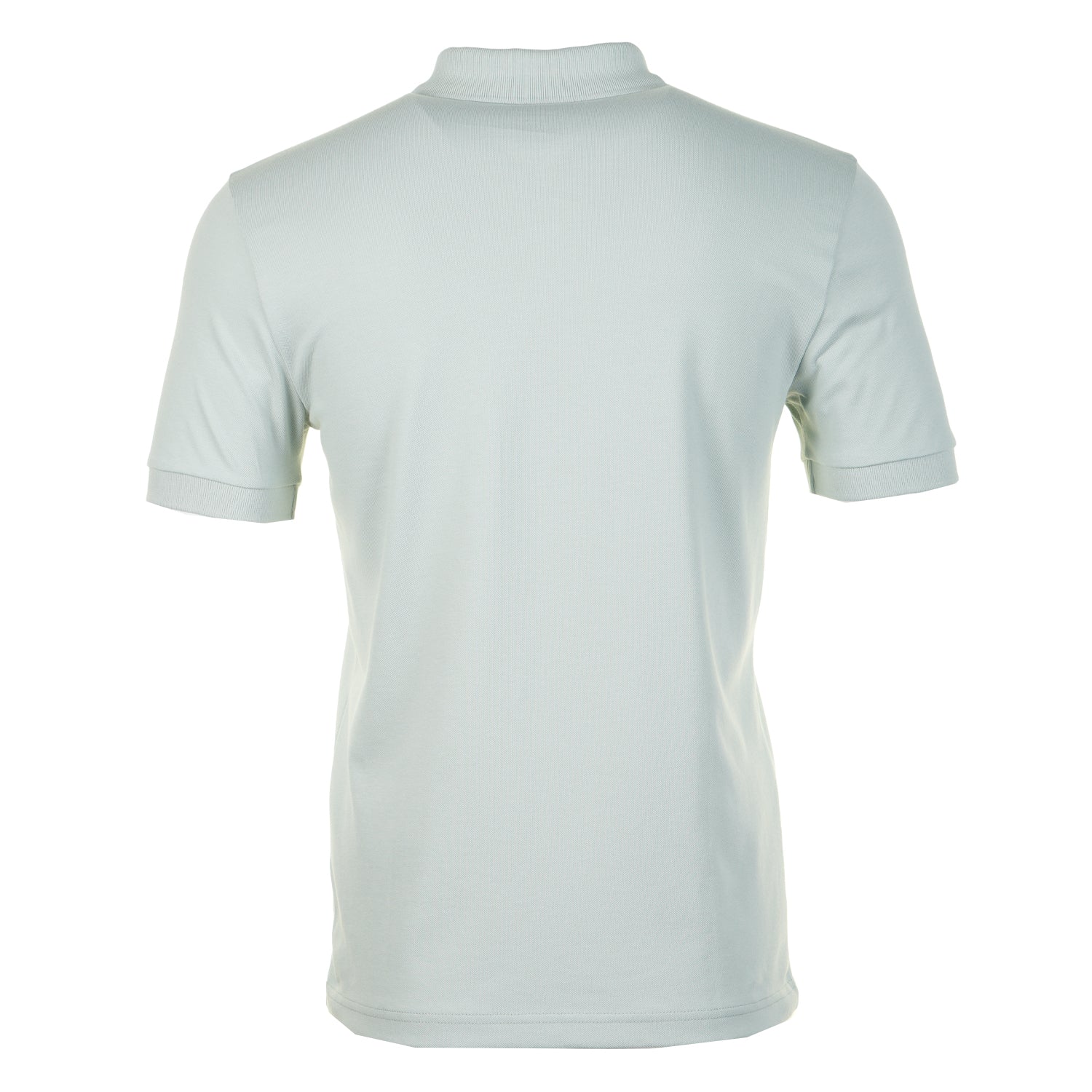 BOSS Passerzip Short Sleeve Polo 043 Silver