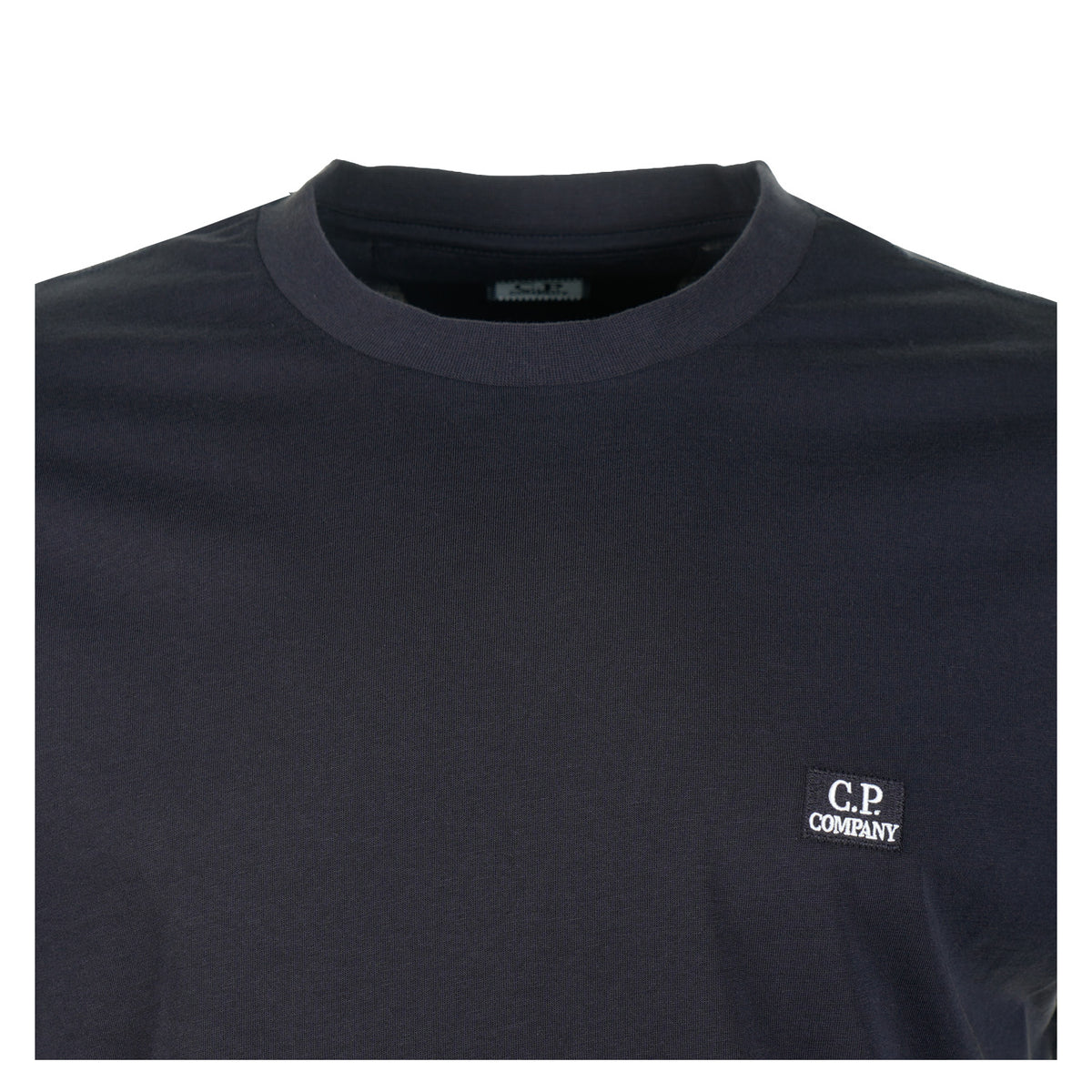 Short Sleeve 30/1 Jersey Logo Patch T Shirt Total Eclipse