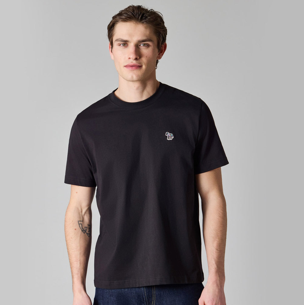 Regular Fit Zebra T Shirt Dark Navy