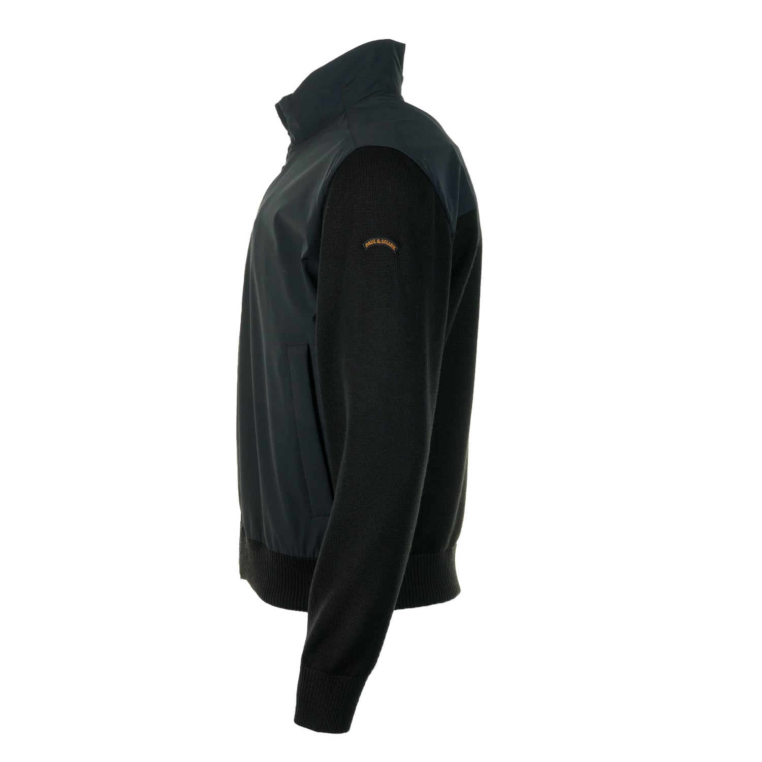 Typhoon Hybrid Knitted Jacket Black