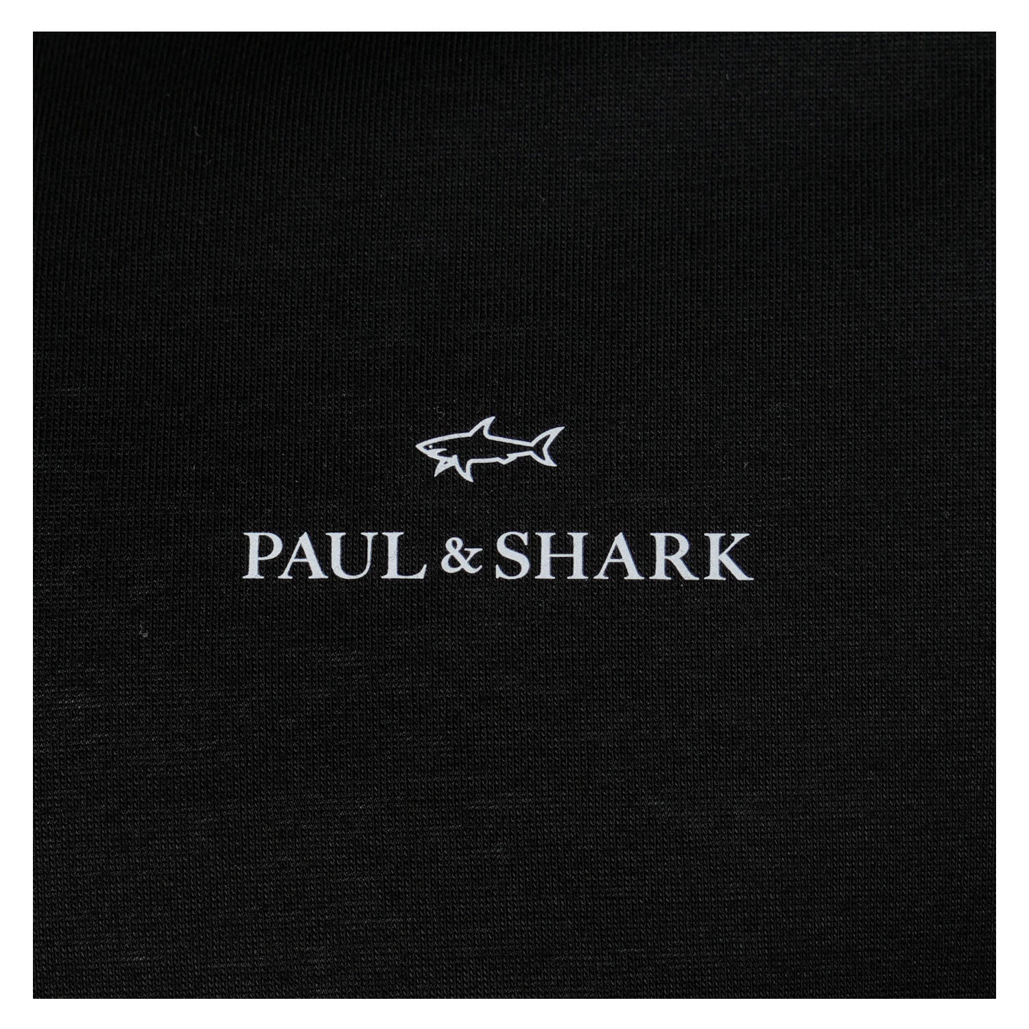 Short Sleeve Silver Small Logo T Shirt Black