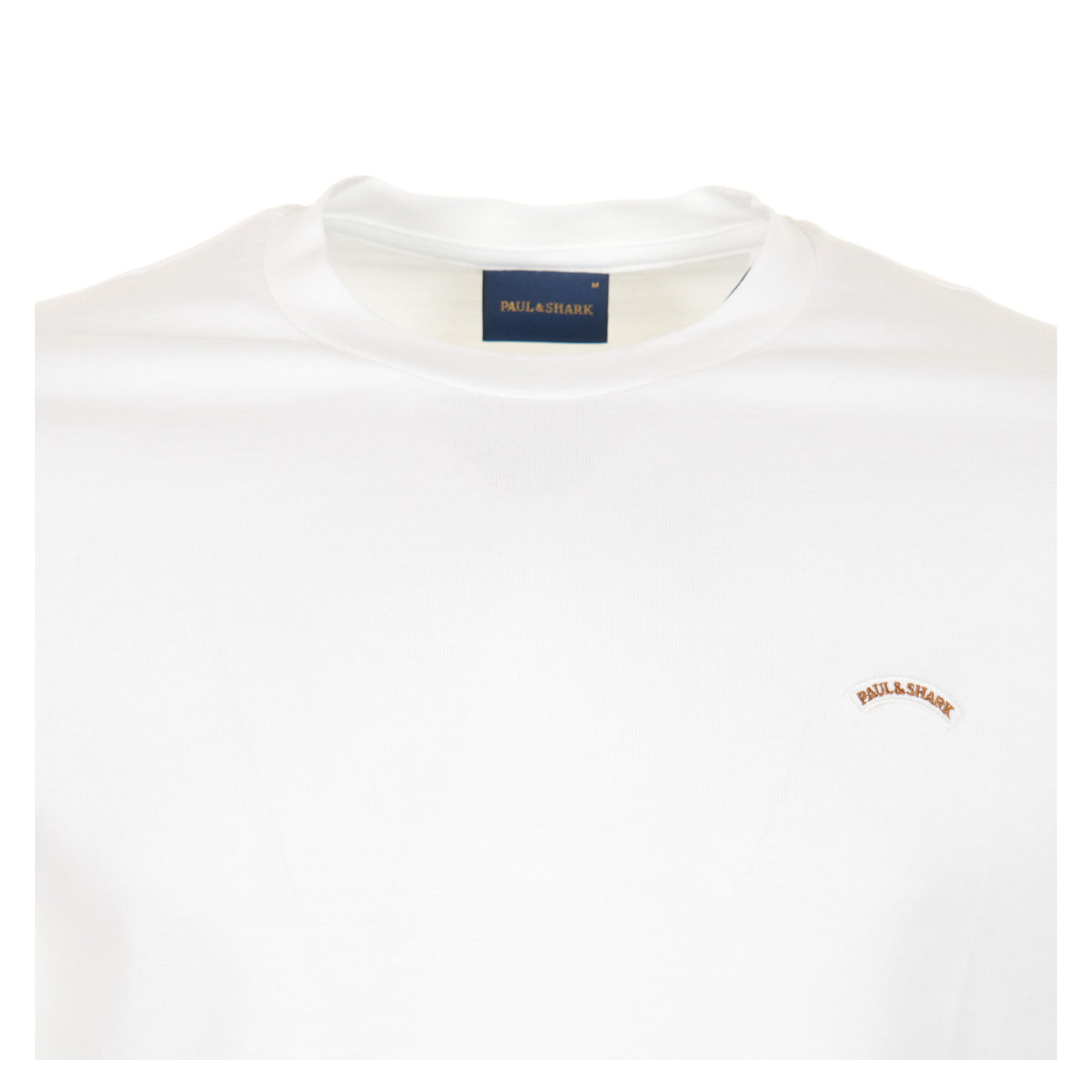 Short Sleeve Moon Logo T Shirt White