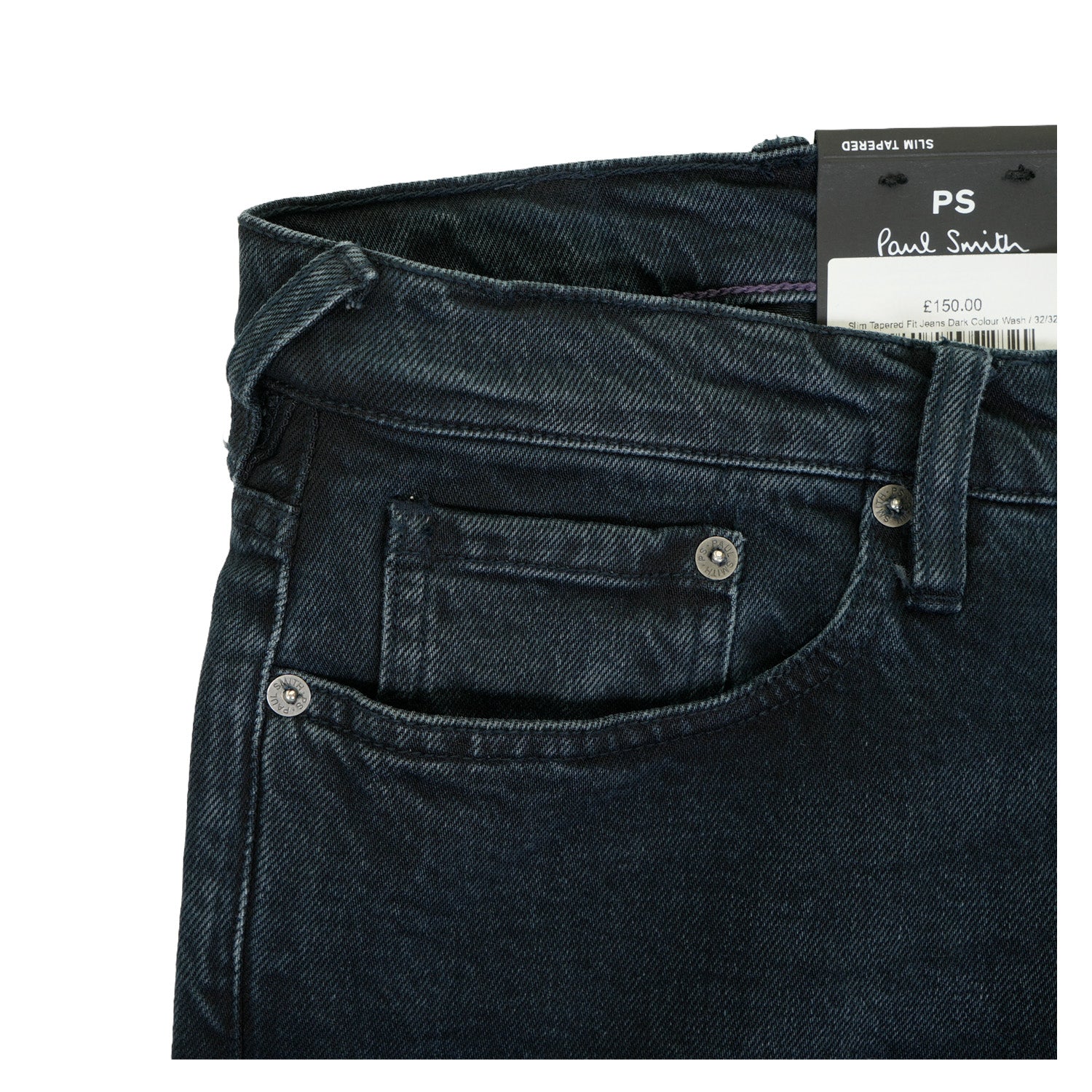 Slim Tapered Fit Jeans Dark Colour Wash