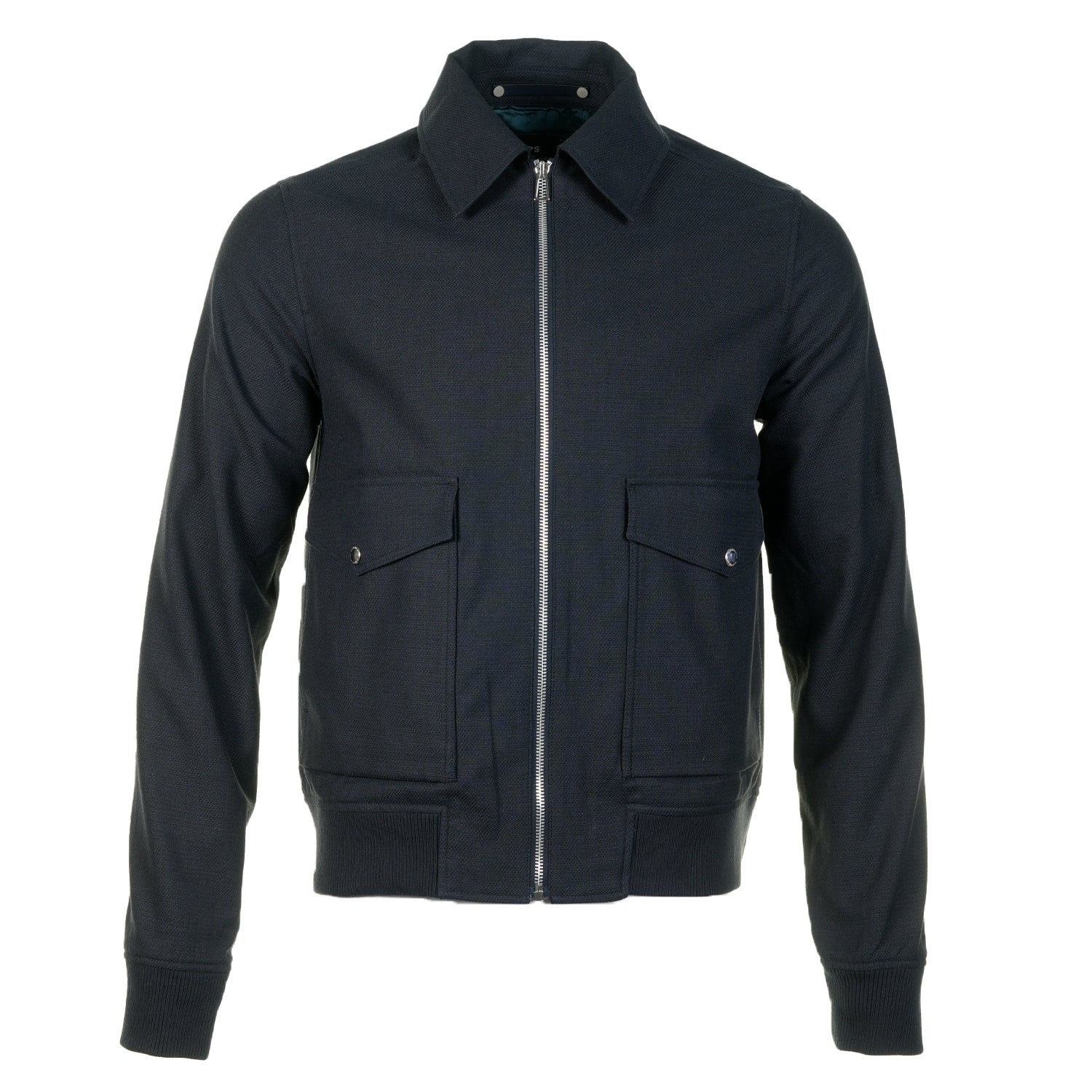 Textured Jacket Very Dark Navy