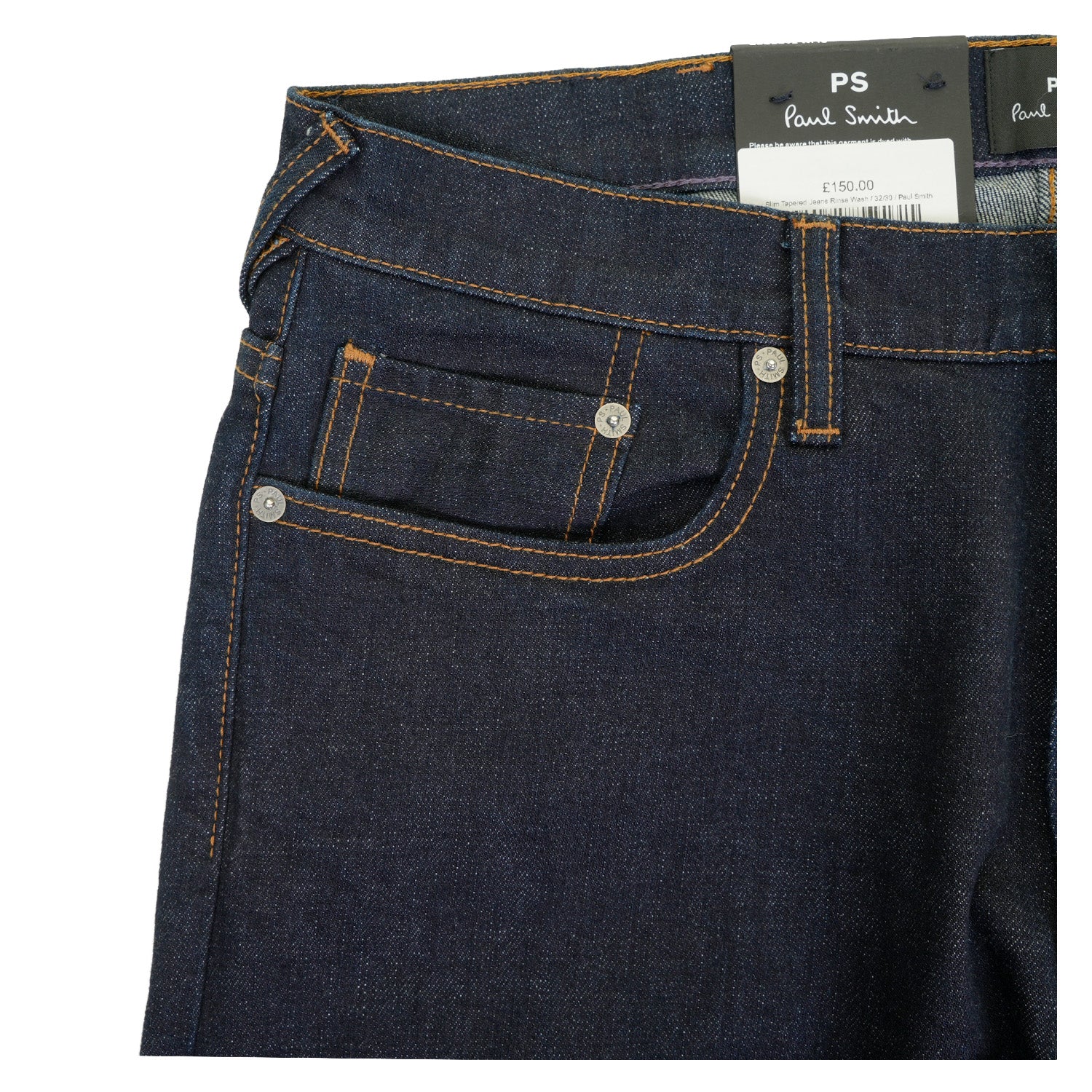 Slim Tapered Jeans Rinse Wash