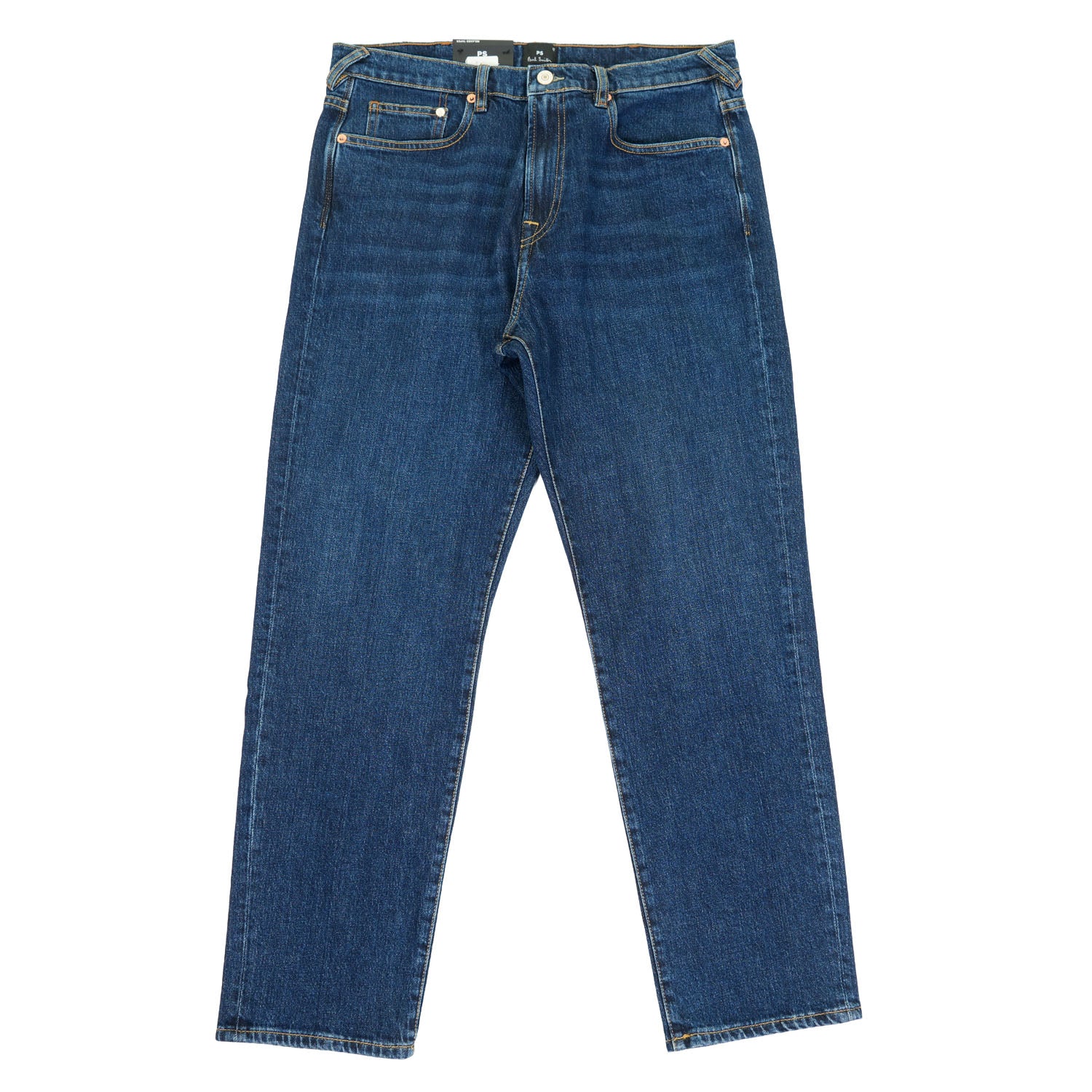 Relaxed Tapered Jeans Dark Colour Wash