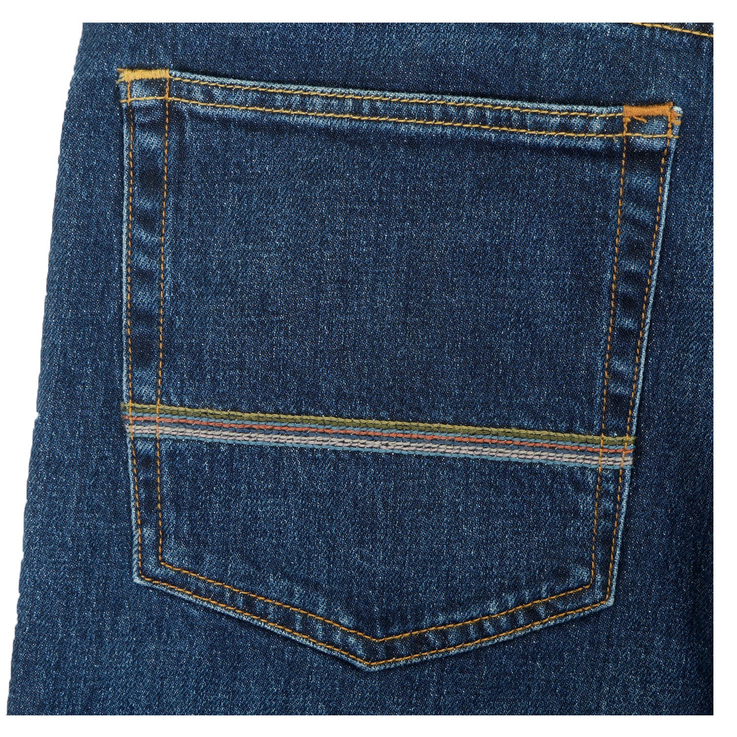 Relaxed Tapered Jeans Dark Colour Wash