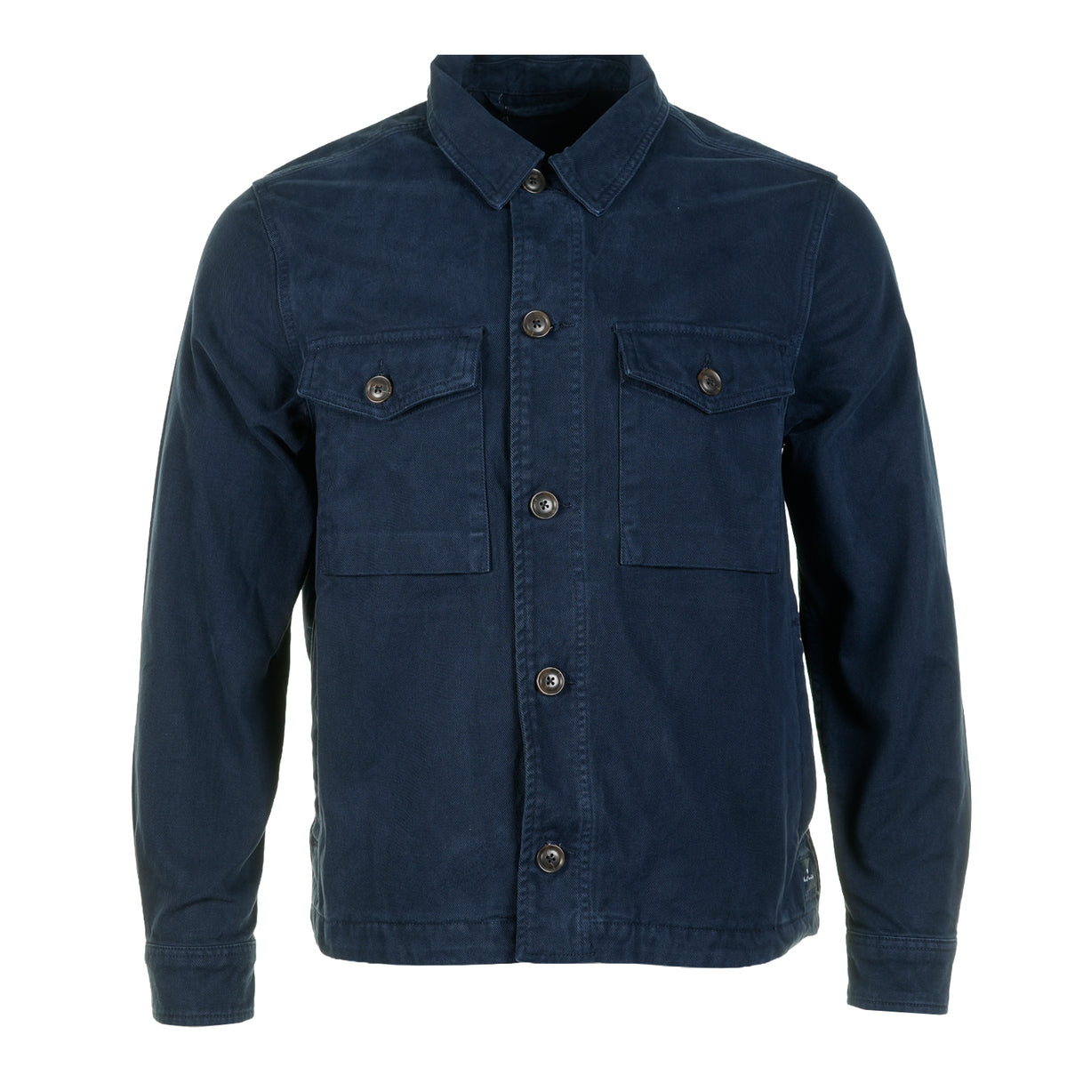 Military Overshirt Jacket Dark Navy