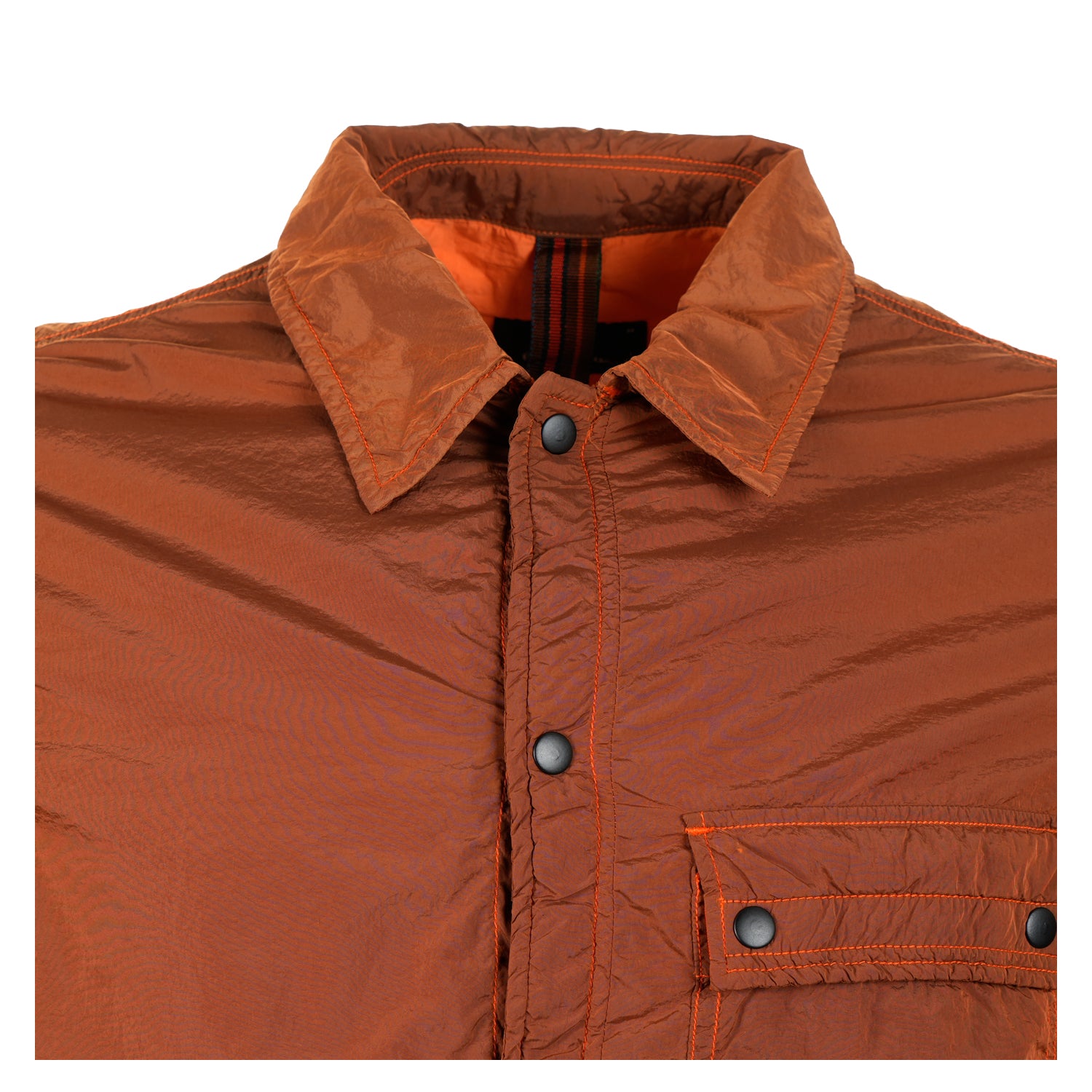 Padded Overshirt Orange