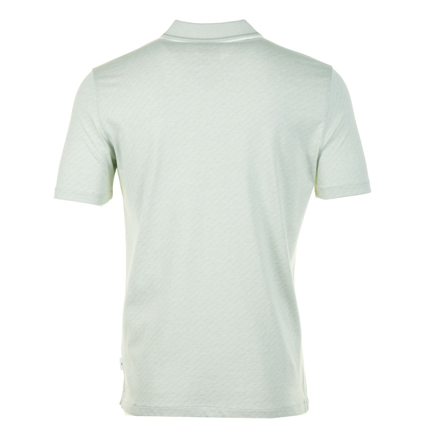 Short Sleeve Zip Front Polo Green