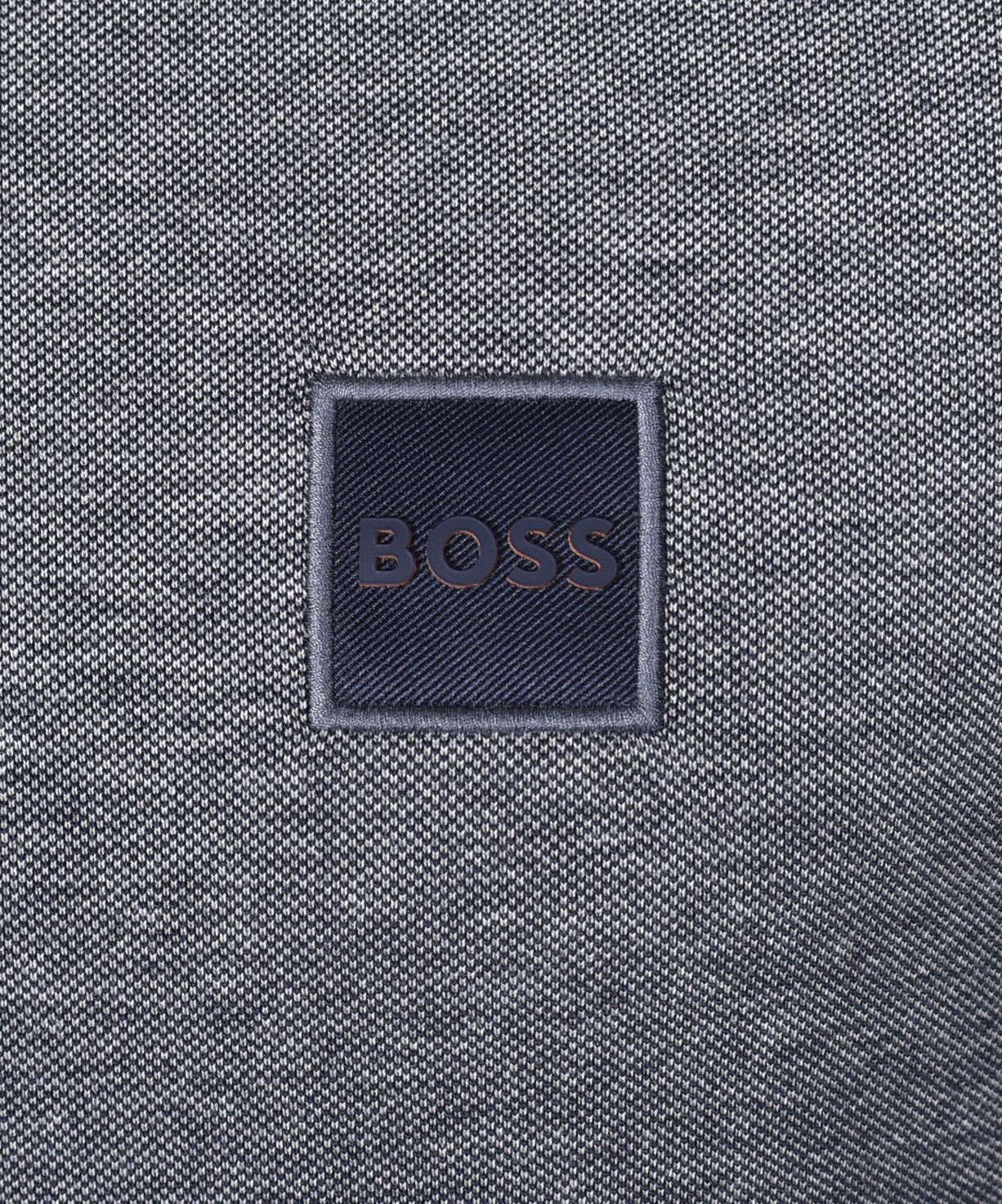 PeOxford Short Sleeve Polo Shirt Dark Blue
