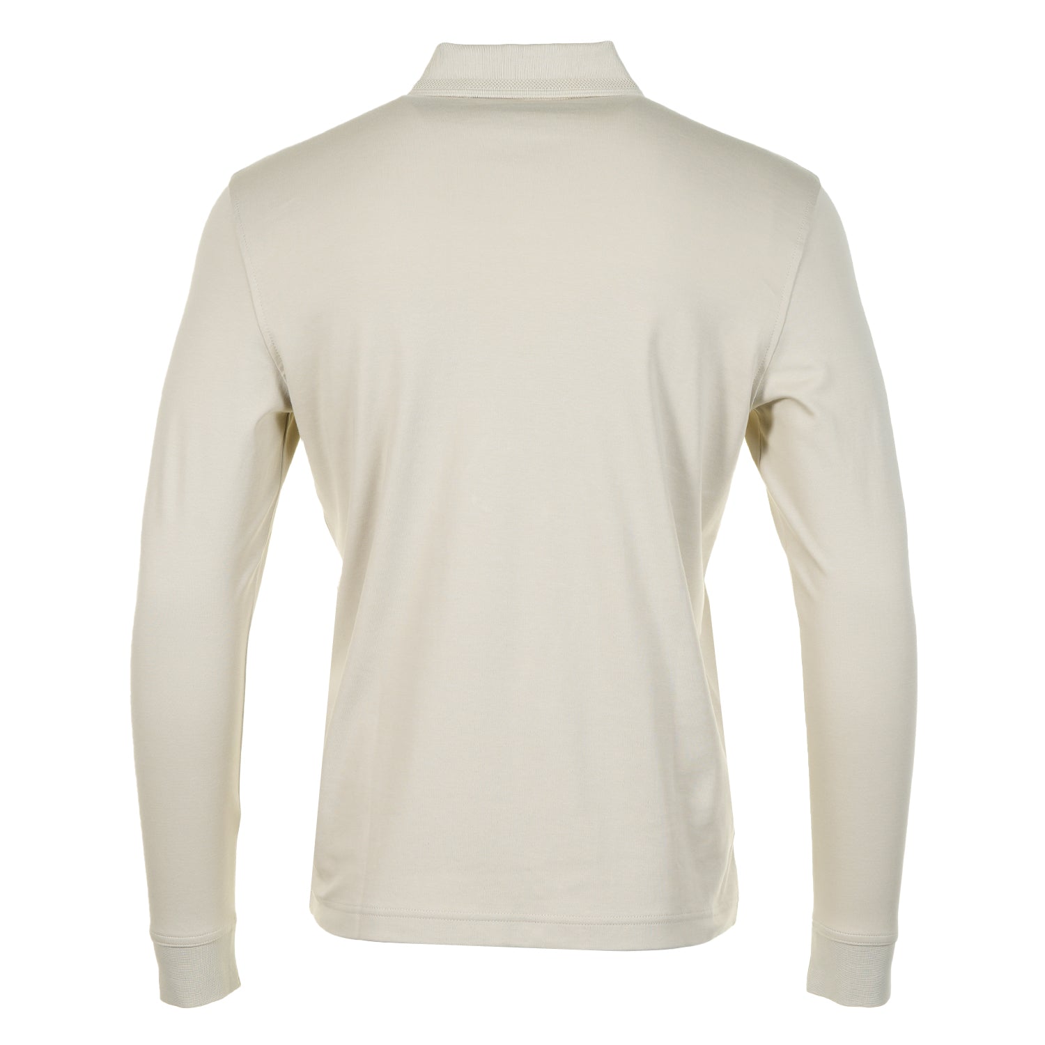 Pe Interlock Long Sleeve Polo Shirt 271 Light Beige