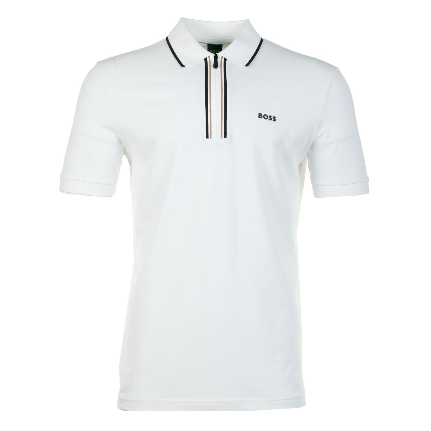 Philix GOC Short Sleeve Polo Shirt White