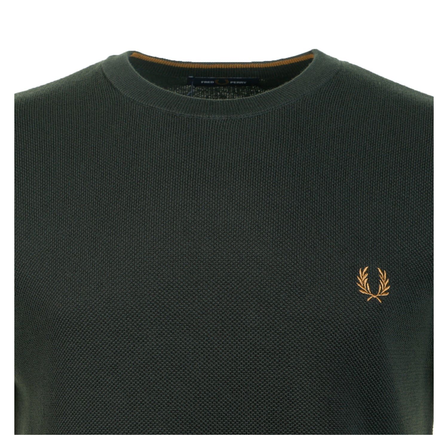 Pique Stitch Jumper Night Green
