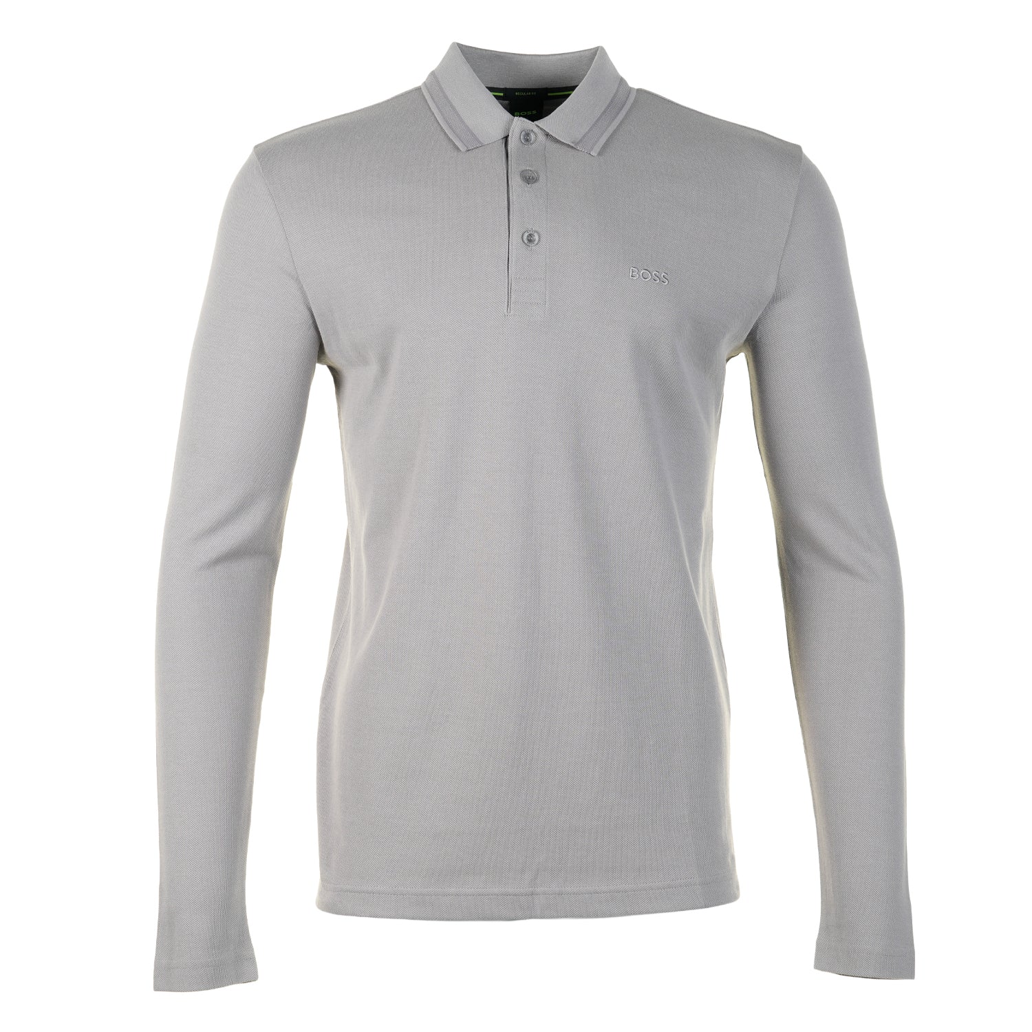 Plisy Long Sleeve Polo Shirt 063 Grey