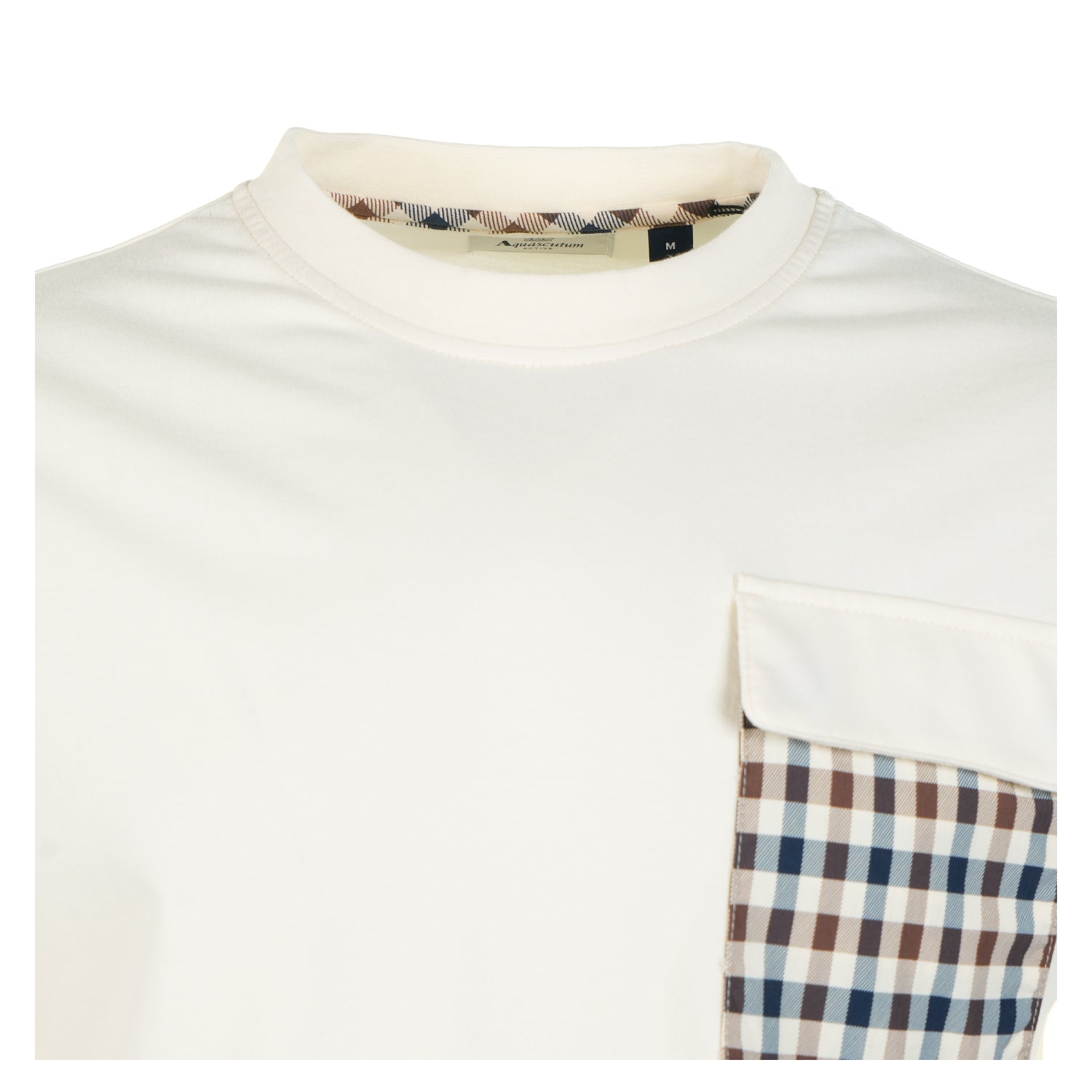 Active Lamina Pocket T Shirt Old White