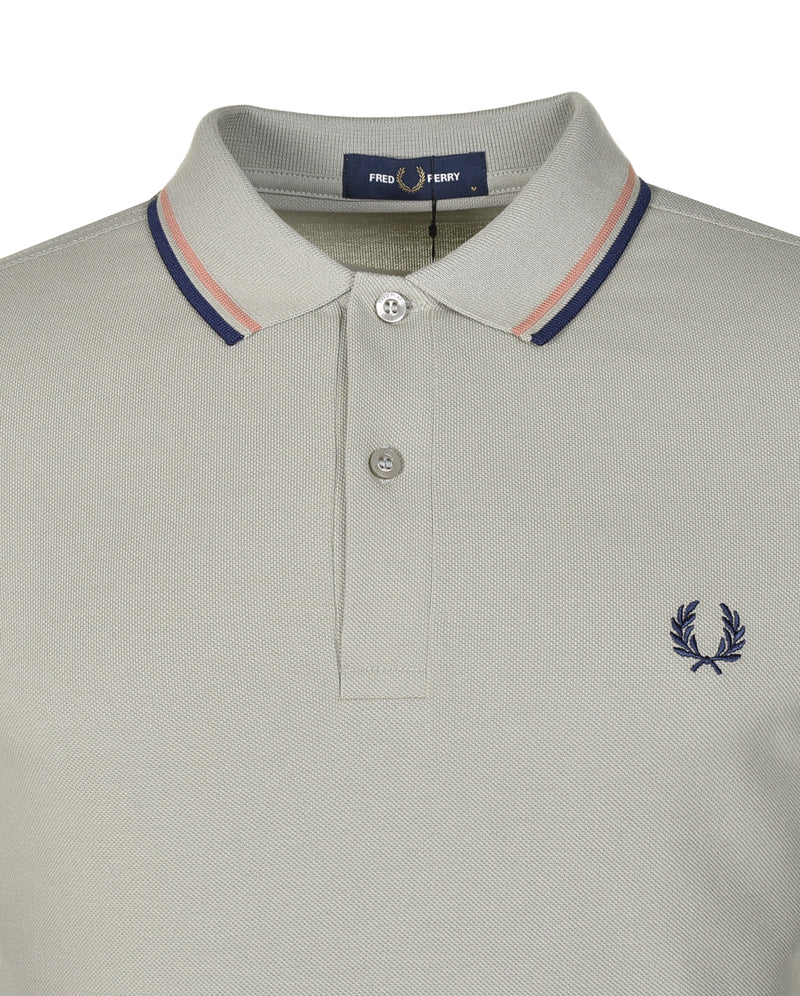 Twin Tipped Polo Shirt Seagrass