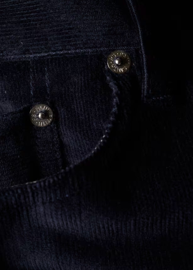 Slim Tapered Fit Cords Very Dark Navy