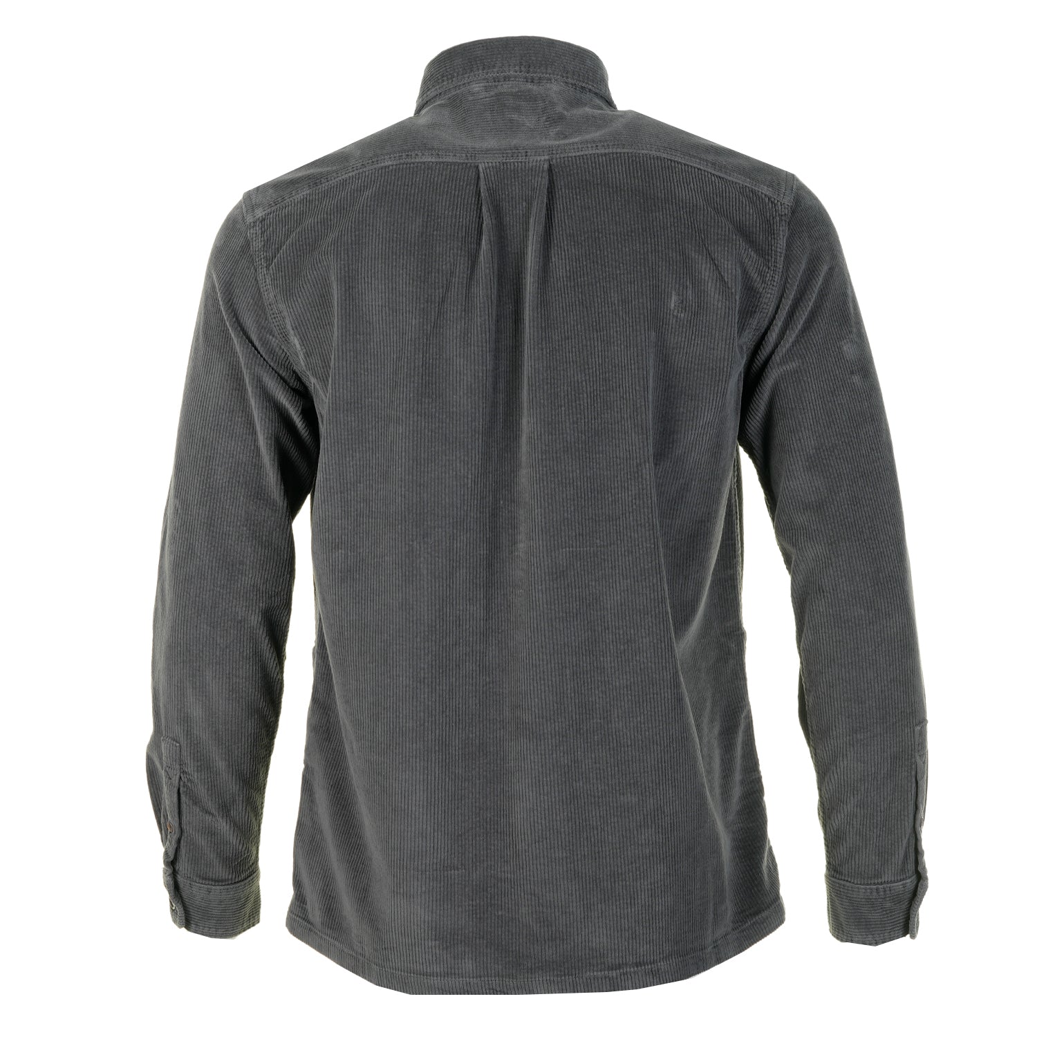 Casual Fit Corduroy Overshirt Jacket Slate