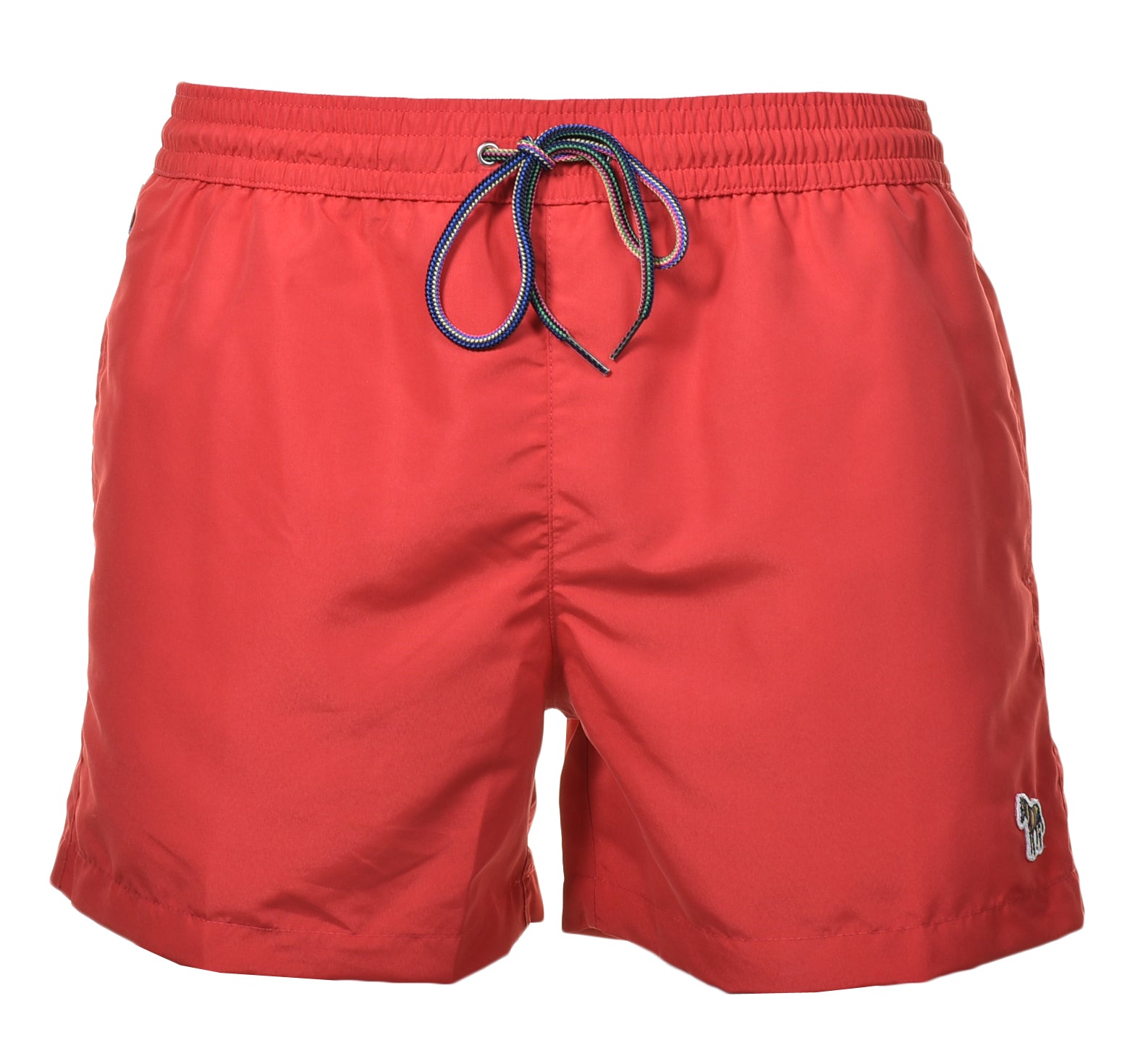 Zebra Swim Shorts Red