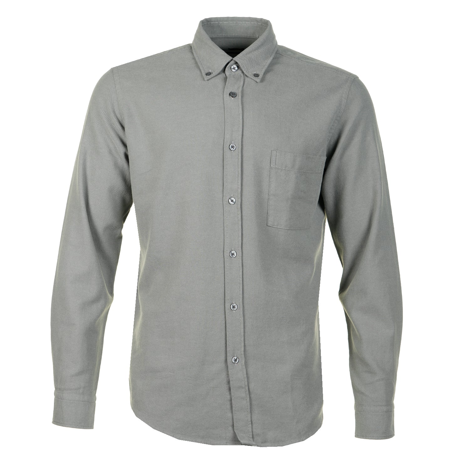 Rickert Long Sleeve Shirt 076 Open Grey
