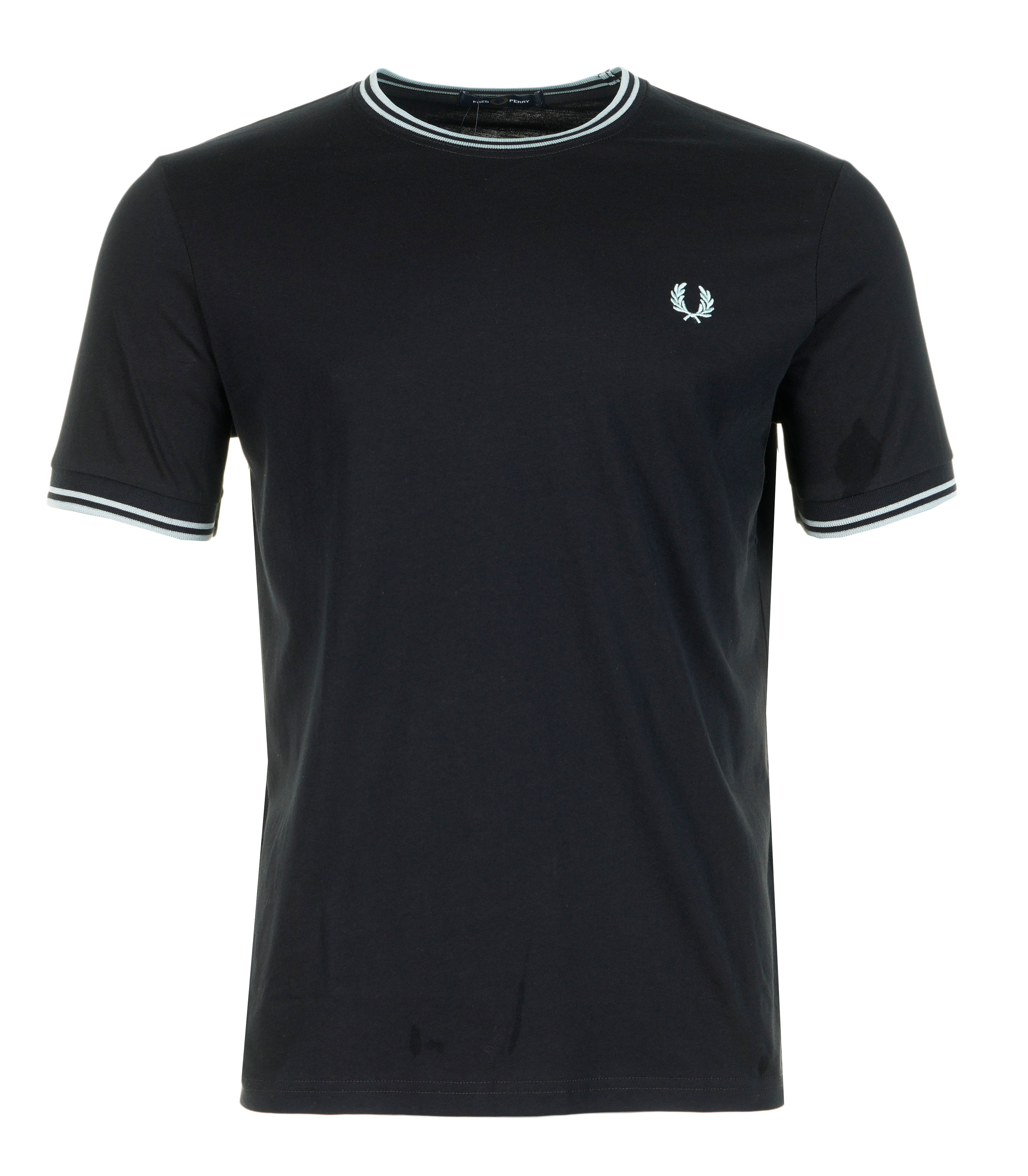Twin Tipped T Shirt Black Silver Blue