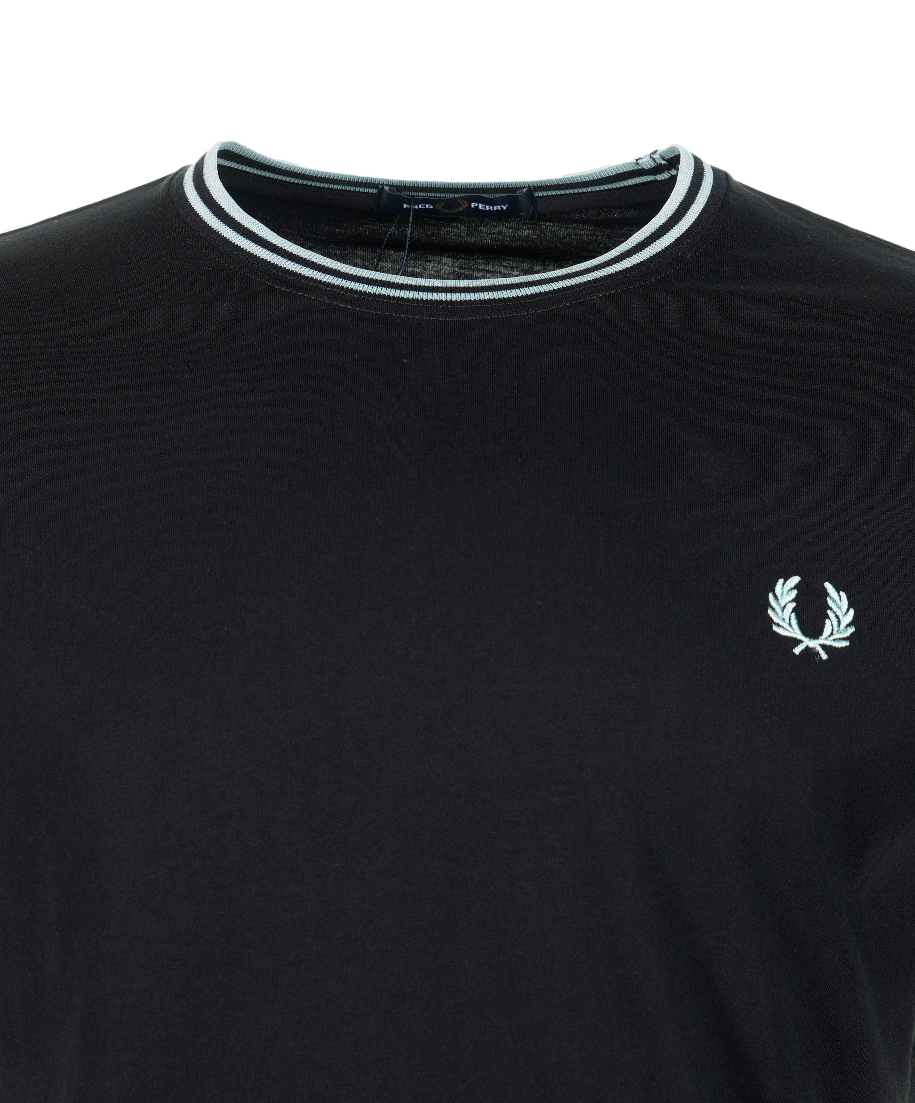 Twin Tipped T Shirt Black Silver Blue