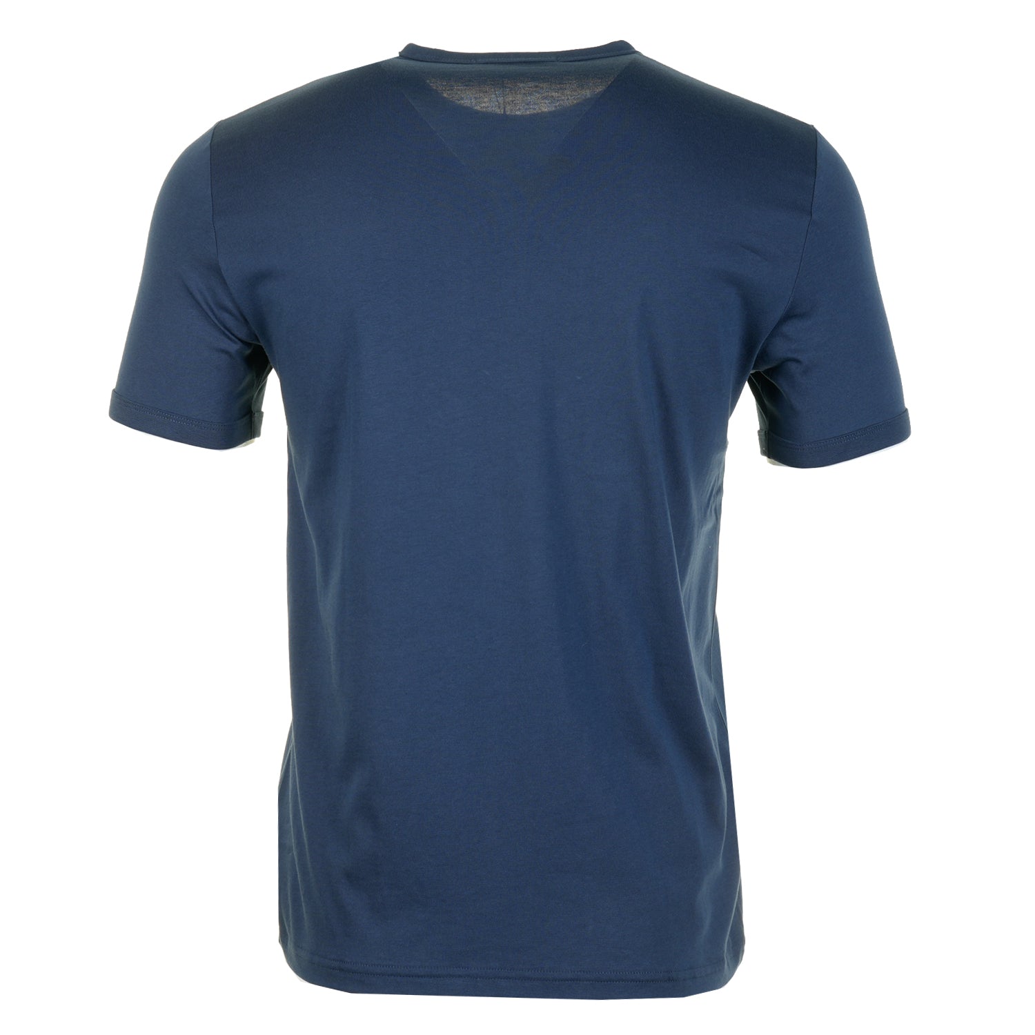 Ringer T Shirt Tennis Blue