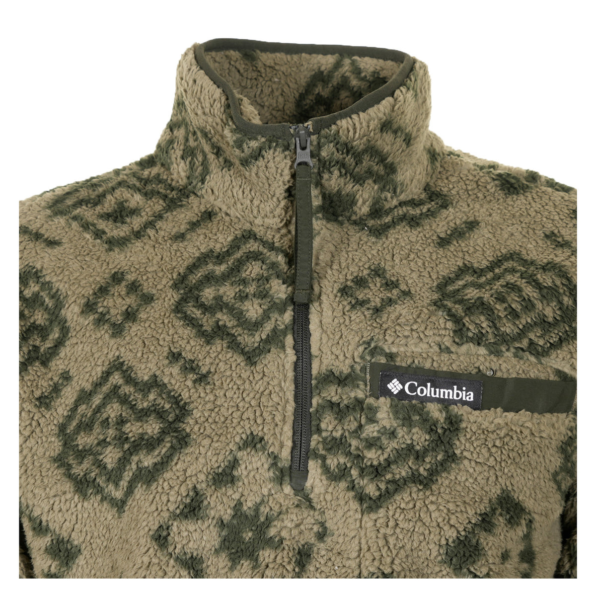 Rugged Ridge High Pile Fleece Stone Green Checked Out Greenscape