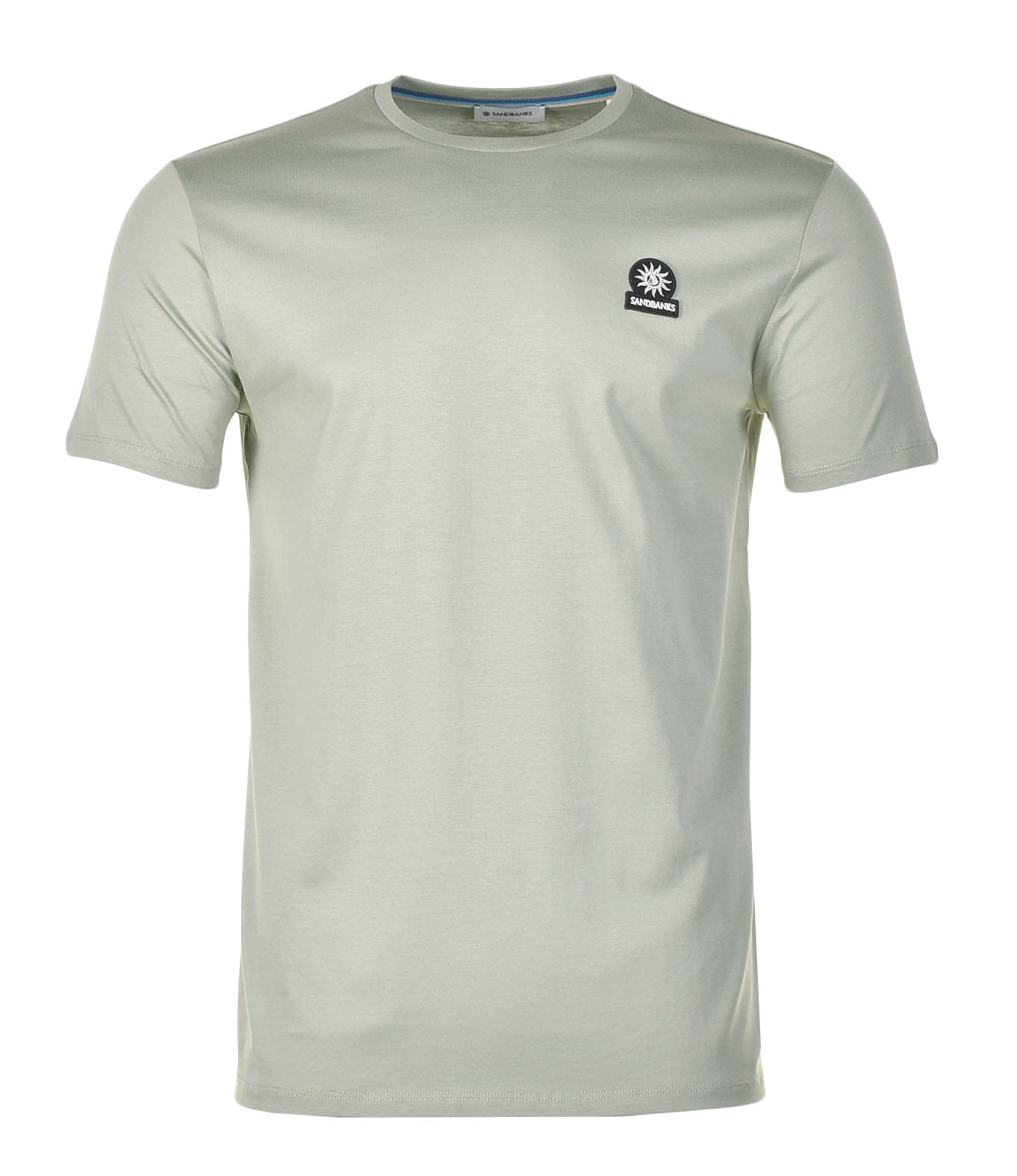 Badge Logo T Shirt Sage
