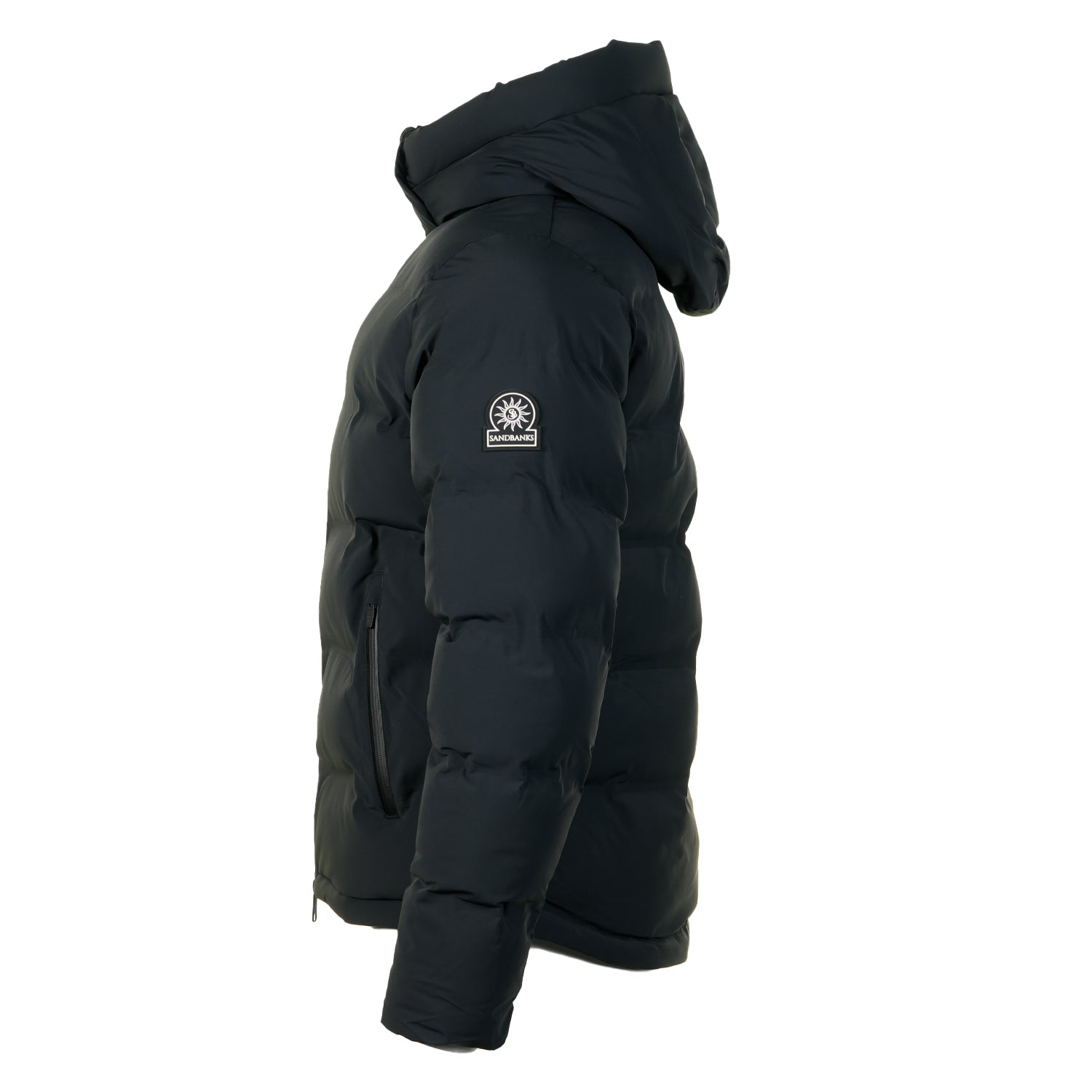 Waterproof Banks Puffer Jacket Black