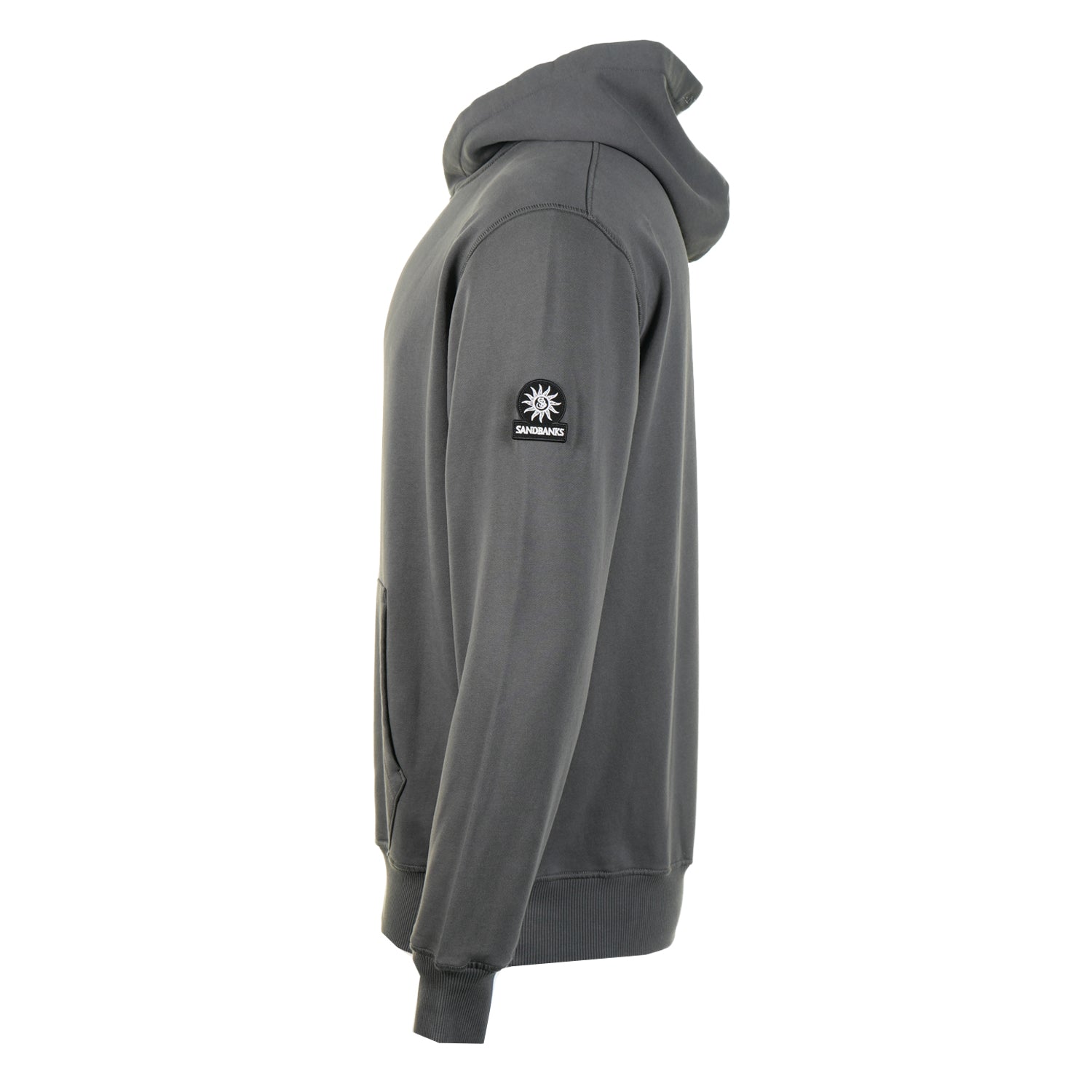 Badge Logo Hoodie Anthracite
