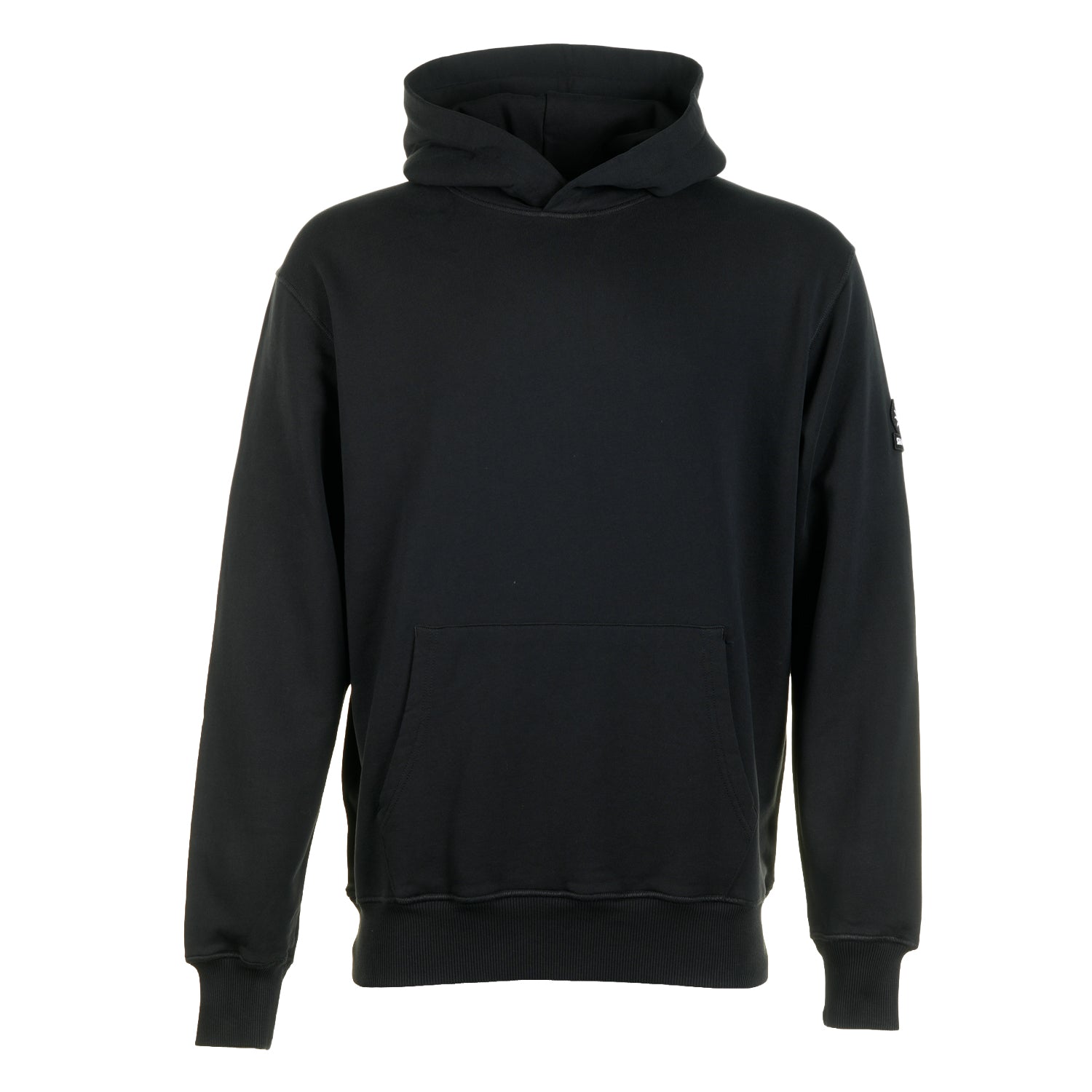 Badge Logo Hoodie Black