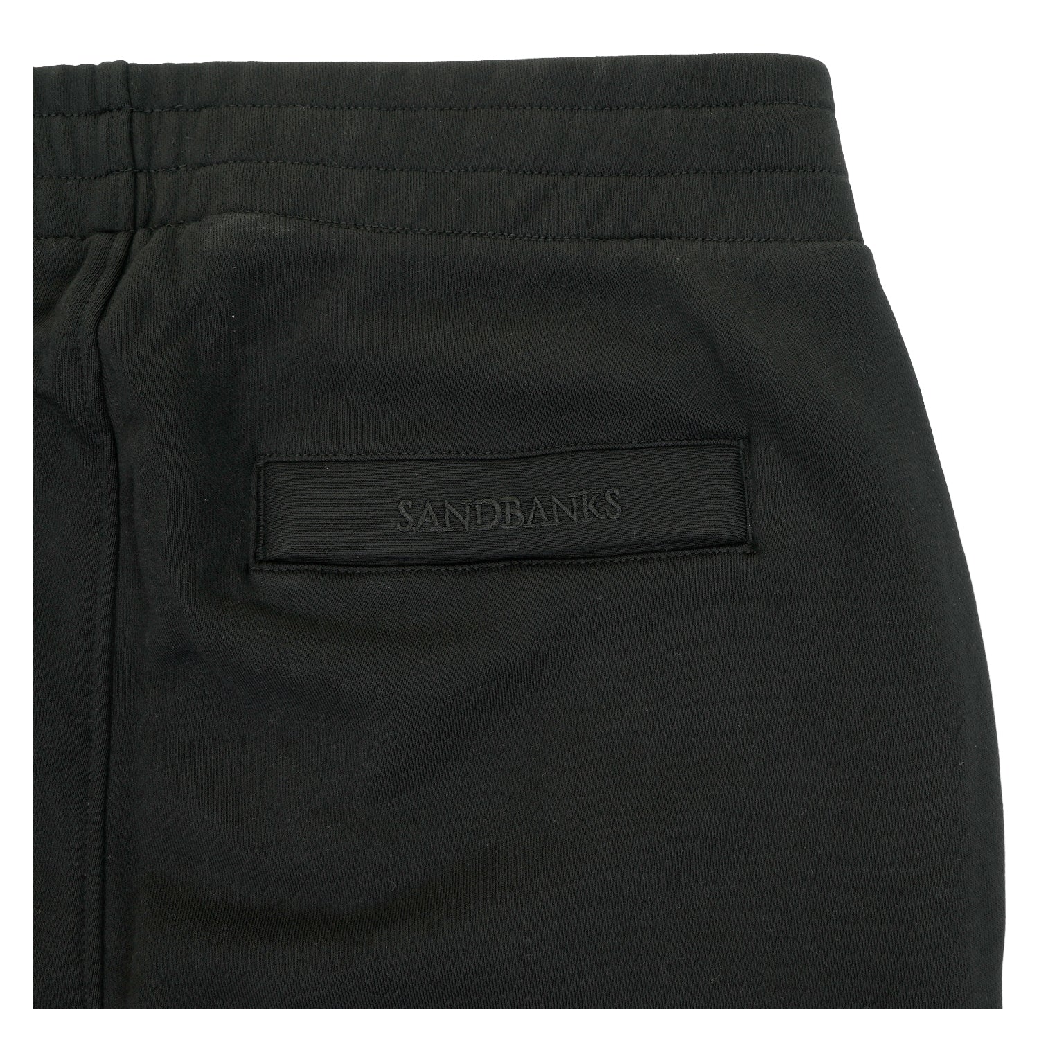 Badge Logo Track Pants Black