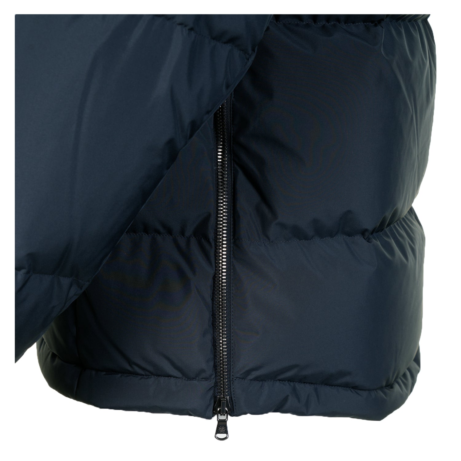 Alpha Wide Baffle Puffer Jacket Navy