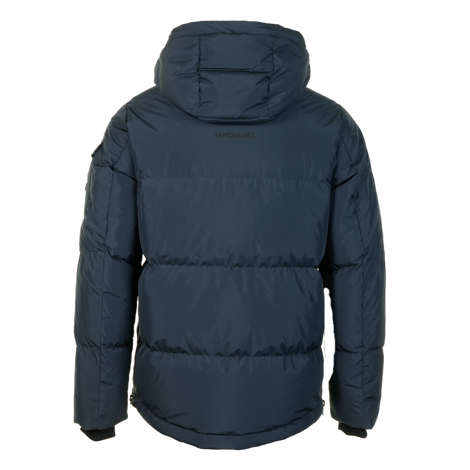 Alpha Wide Baffle Puffer Jacket Navy